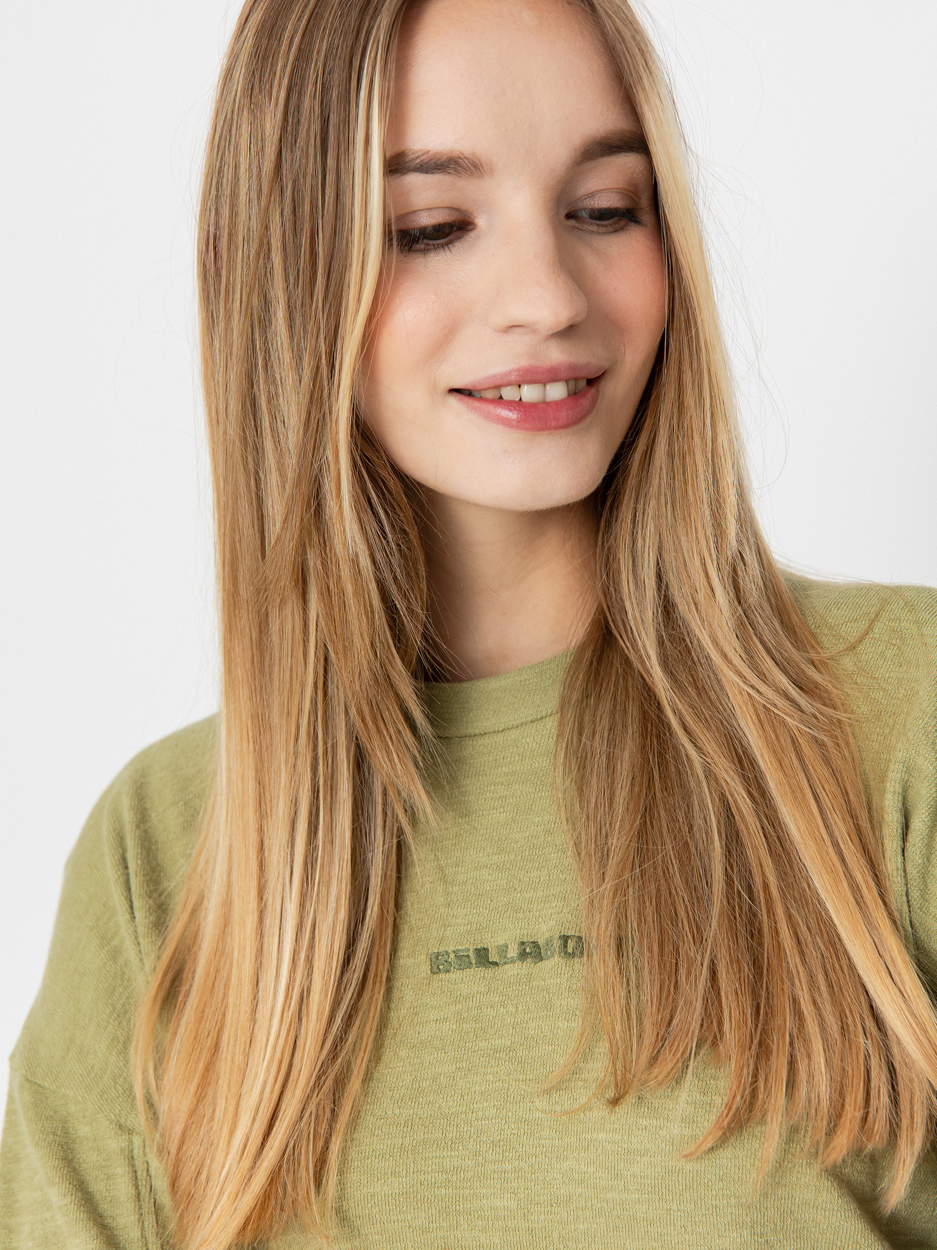 Світшот Billabong Cropped Fleece Wmn (avocado)