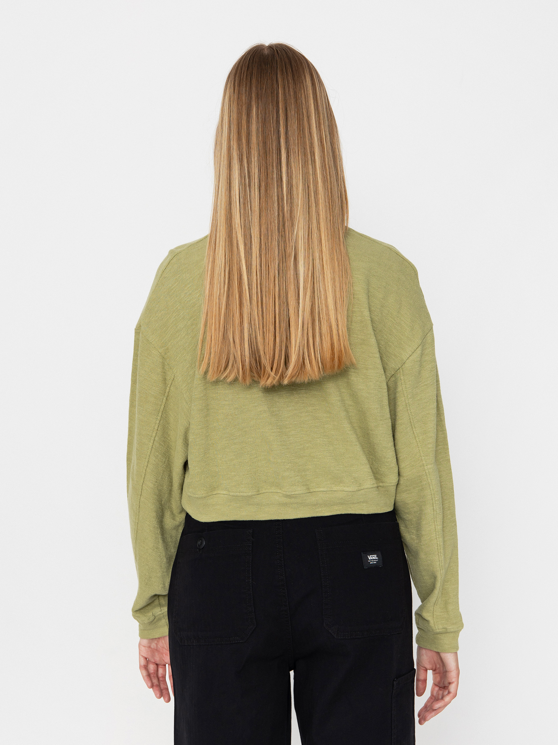 Світшот Billabong Cropped Fleece Wmn (avocado)
