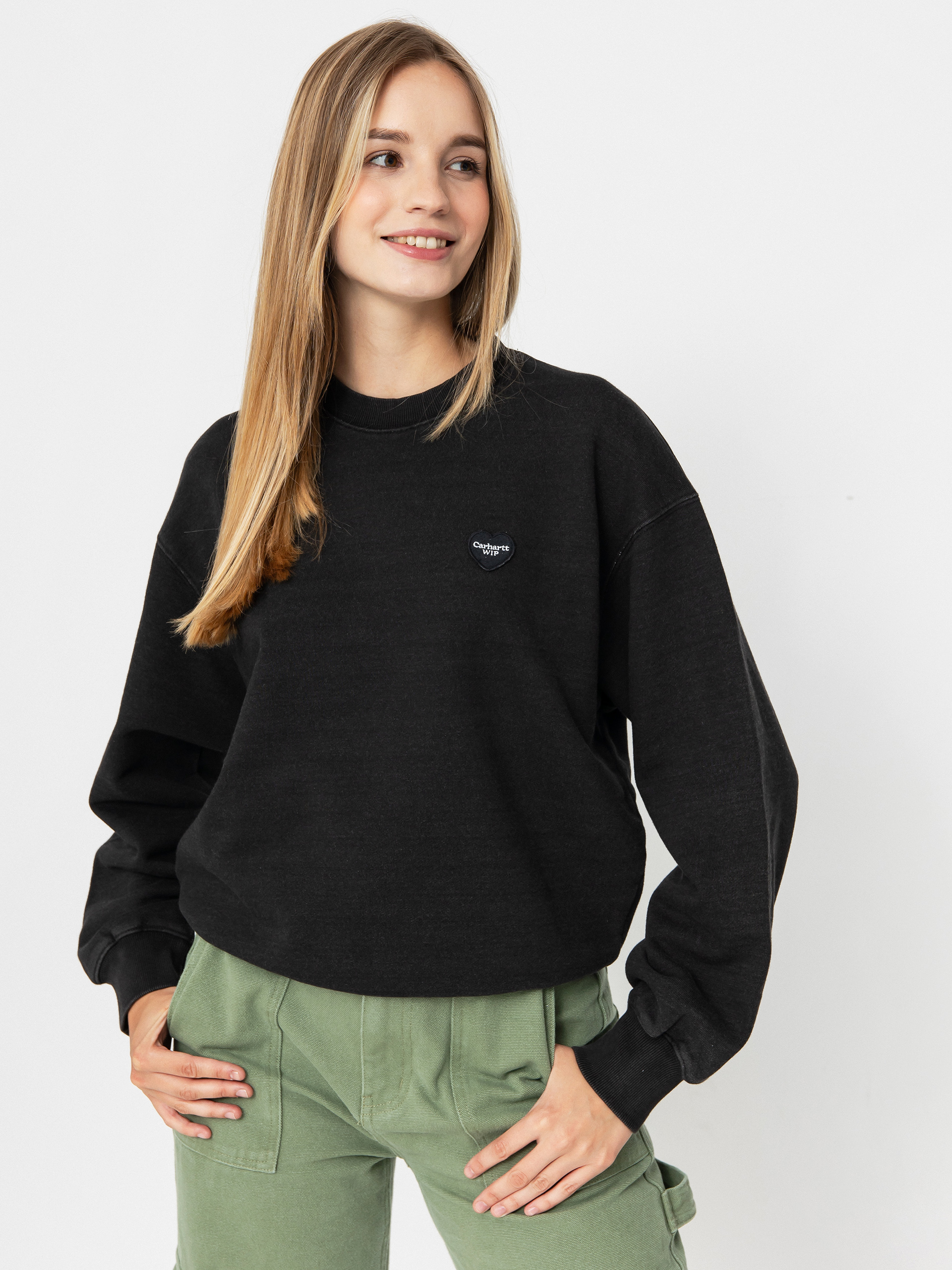 Світшот Carhartt WIP Ingo Wmn (black)