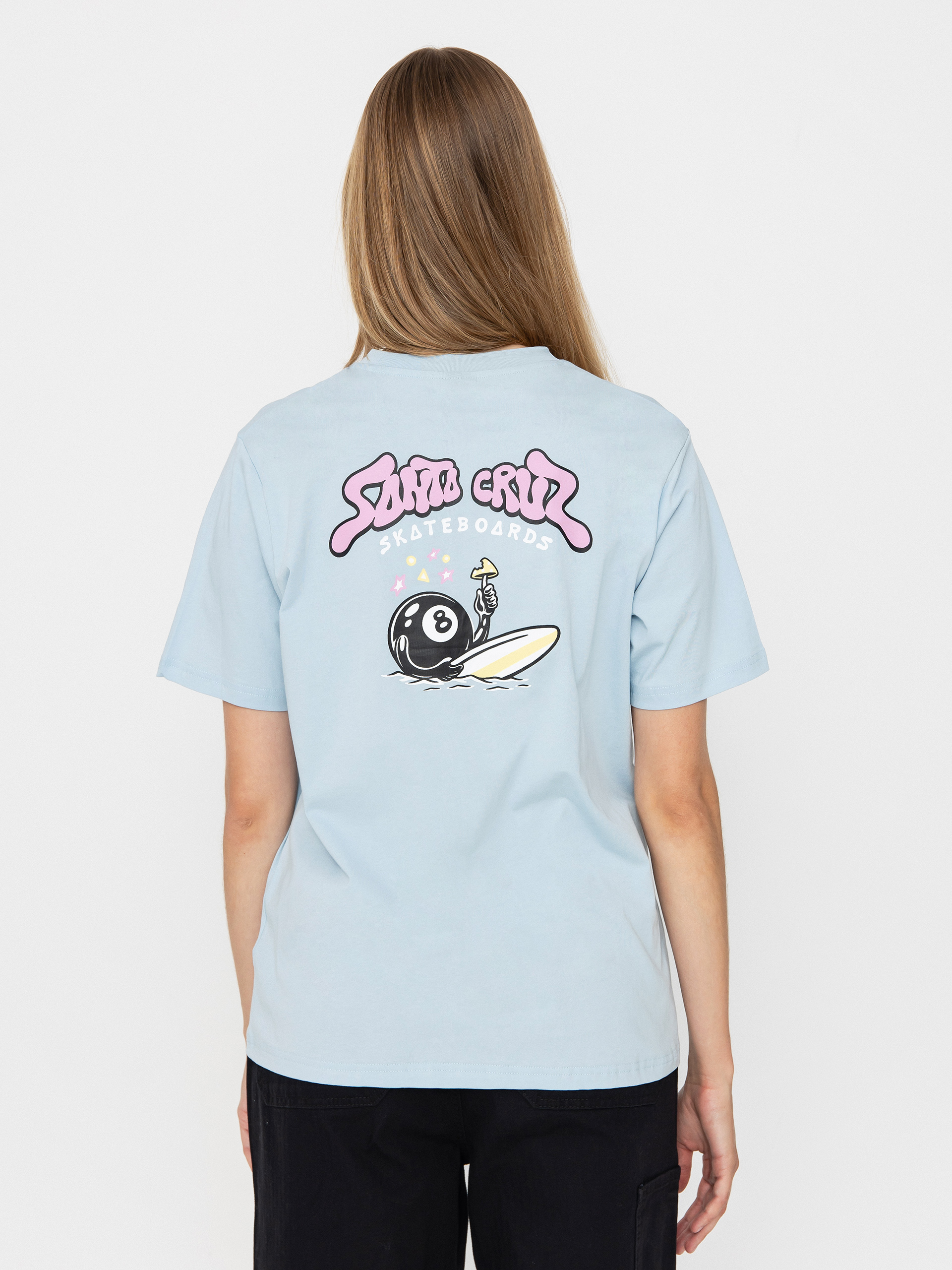 Футболка Santa Cruz Winkowski 8Baller Surf Wmn (fresh blue)