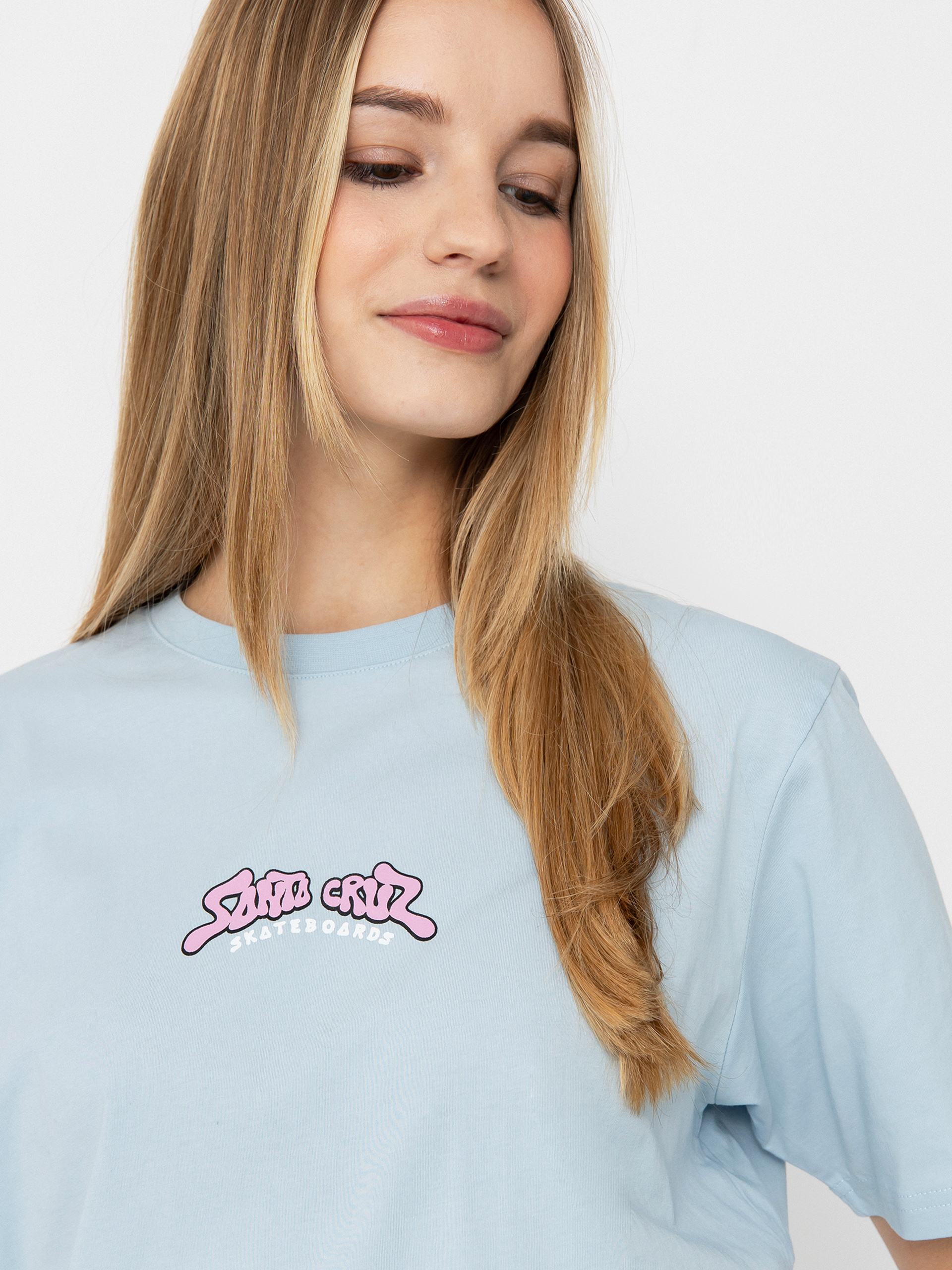 Футболка Santa Cruz Winkowski 8Baller Surf Wmn (fresh blue)