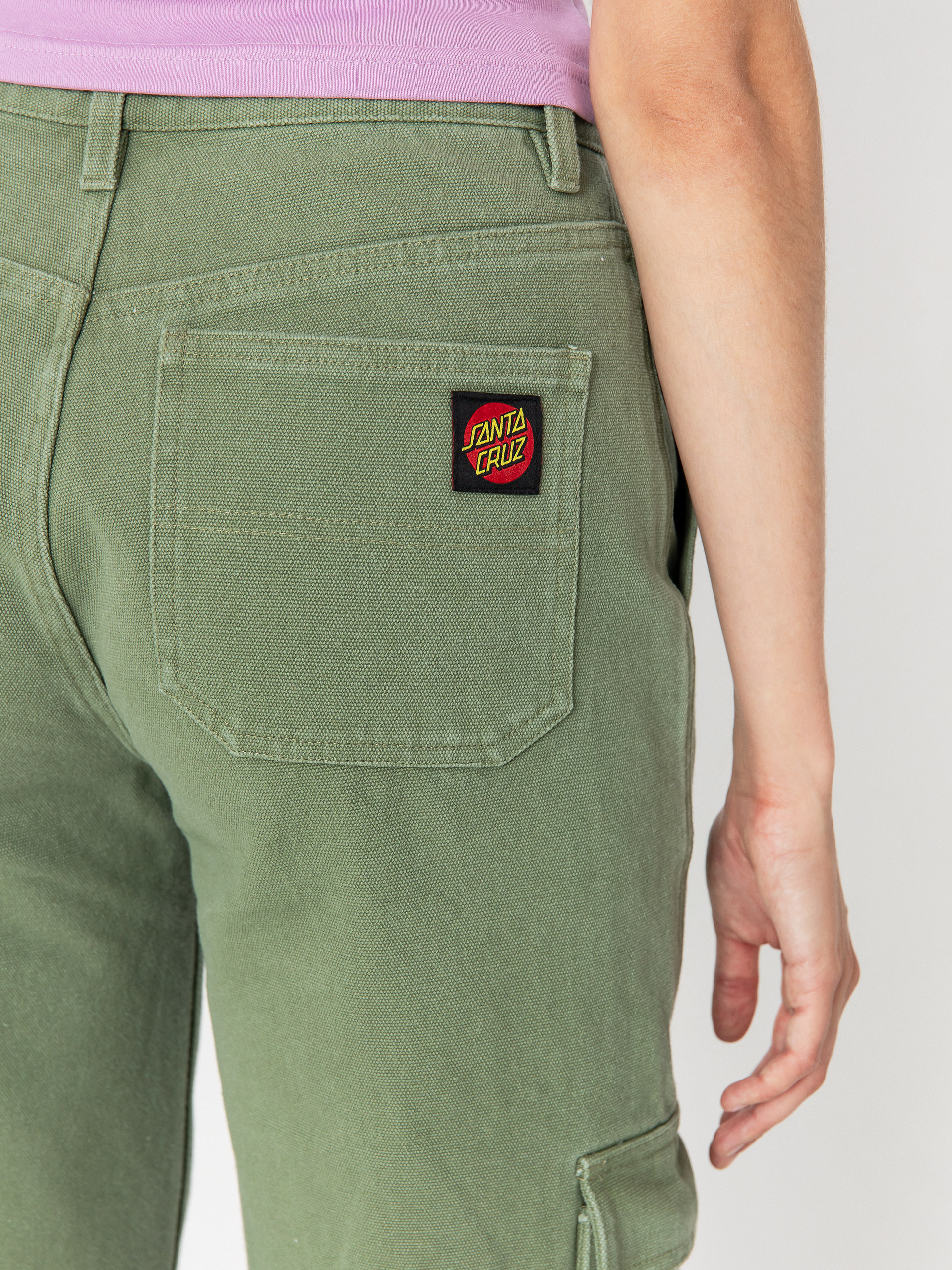 Штани Santa Cruz Workers Cargo Wmn (pale sage wash)