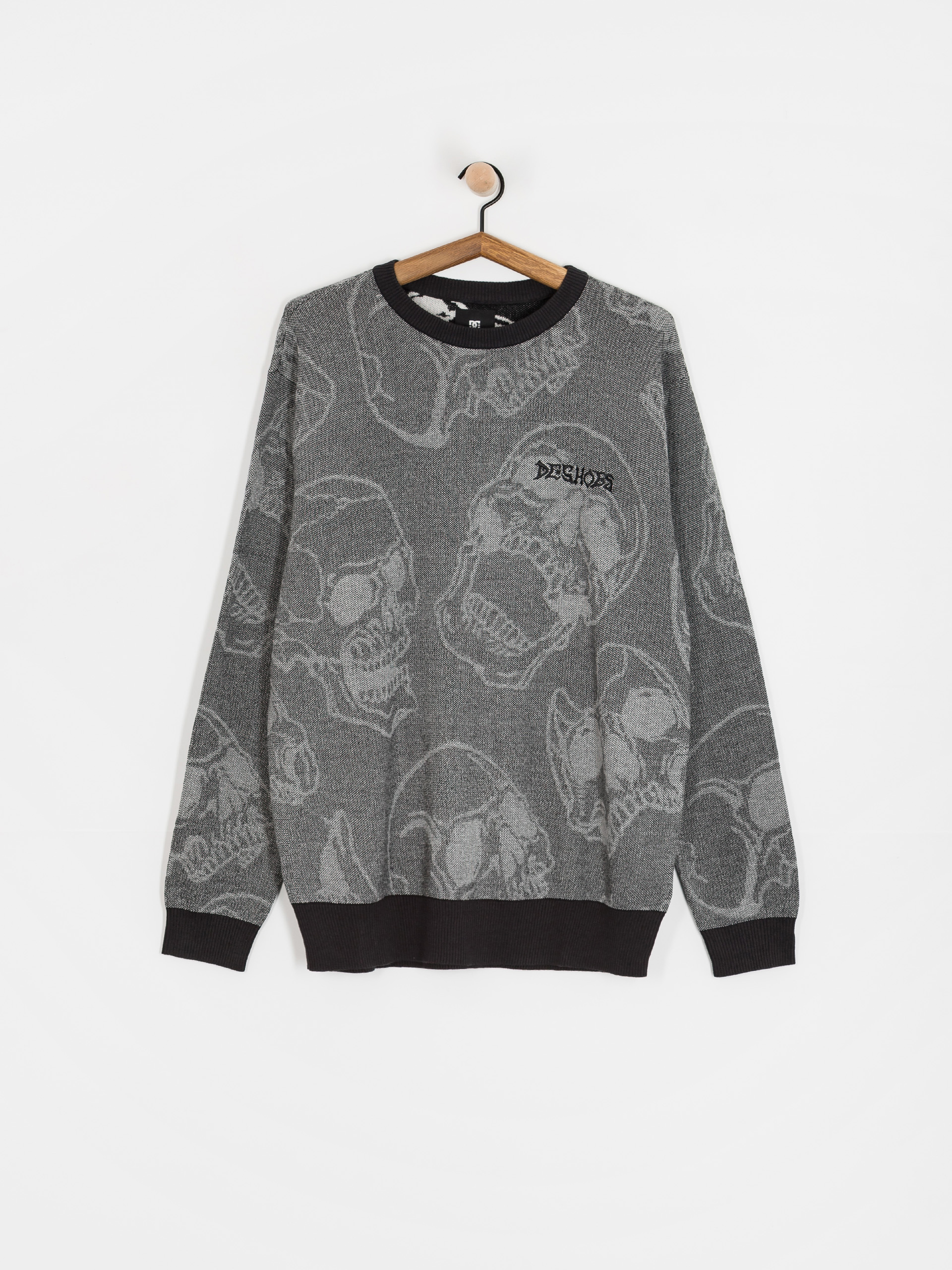 Светр DC Fracture (heather skully print)