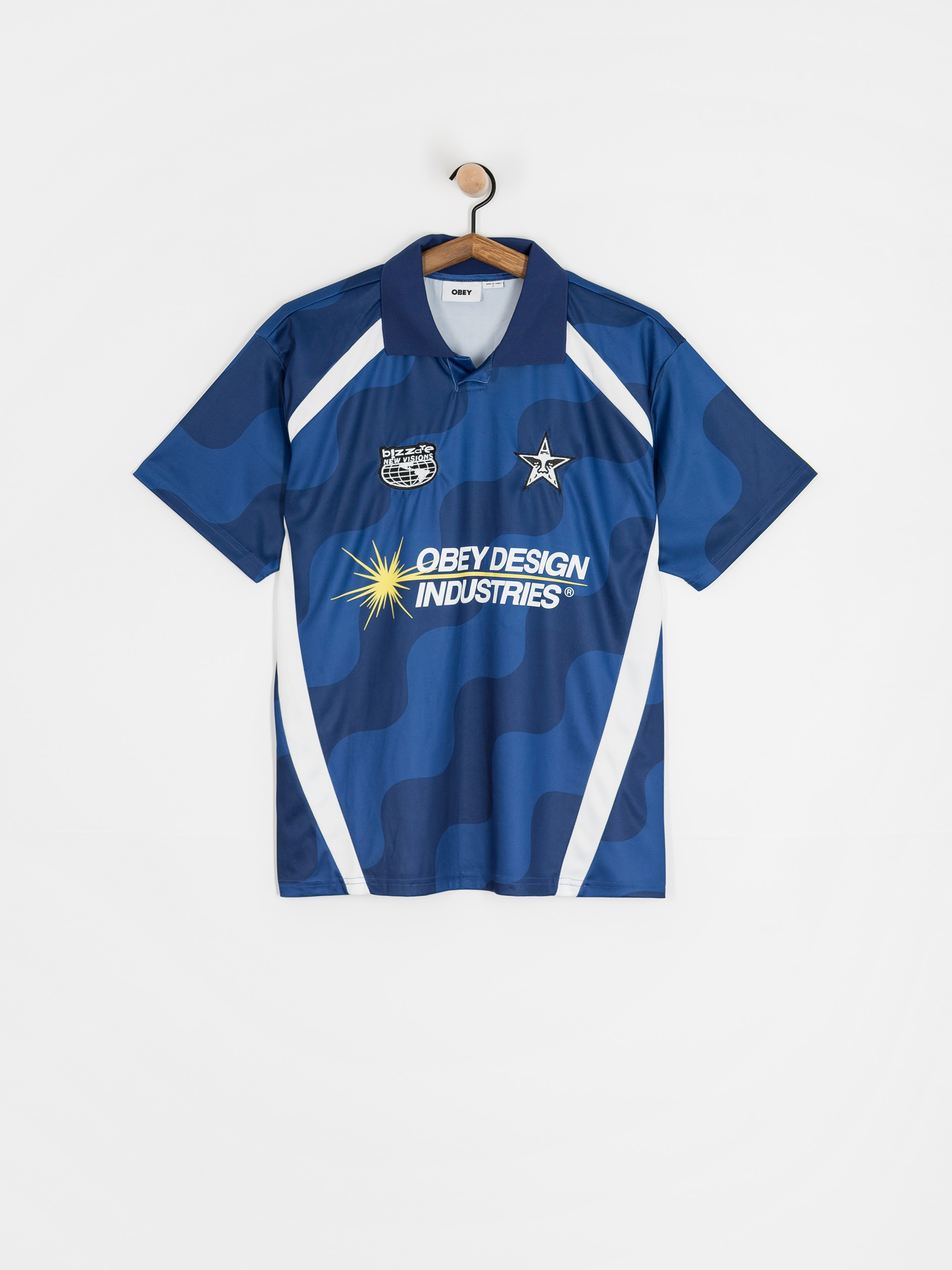 Футболка OBEY Soccer Jersey (blue multi)