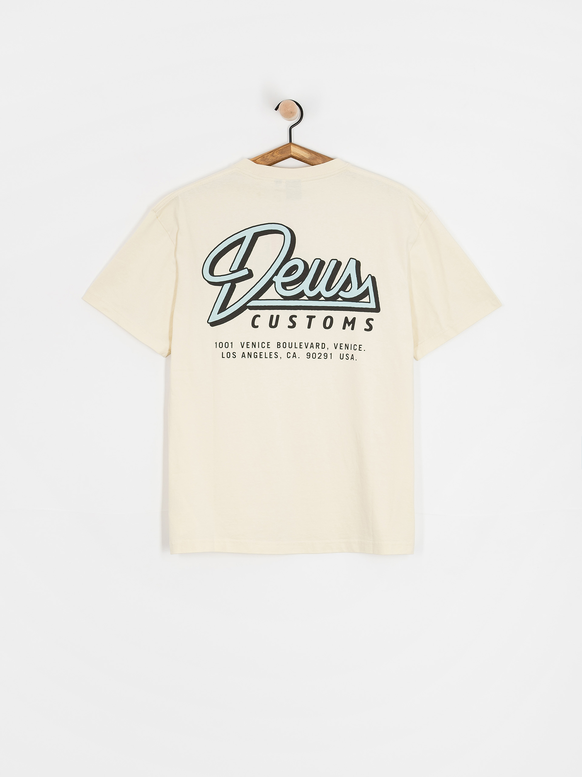 Футболка Deus Ex Machina Conduit (dirty white)