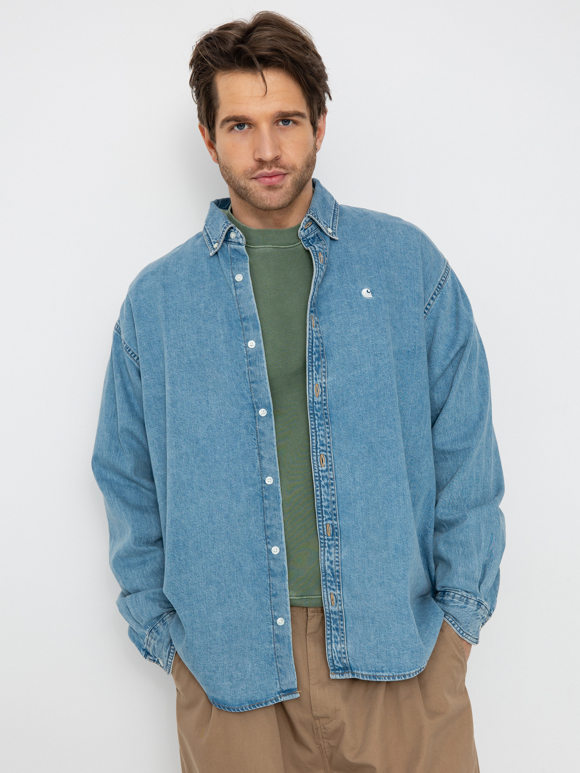 Сорочка Carhartt WIP Lucas (blue)
