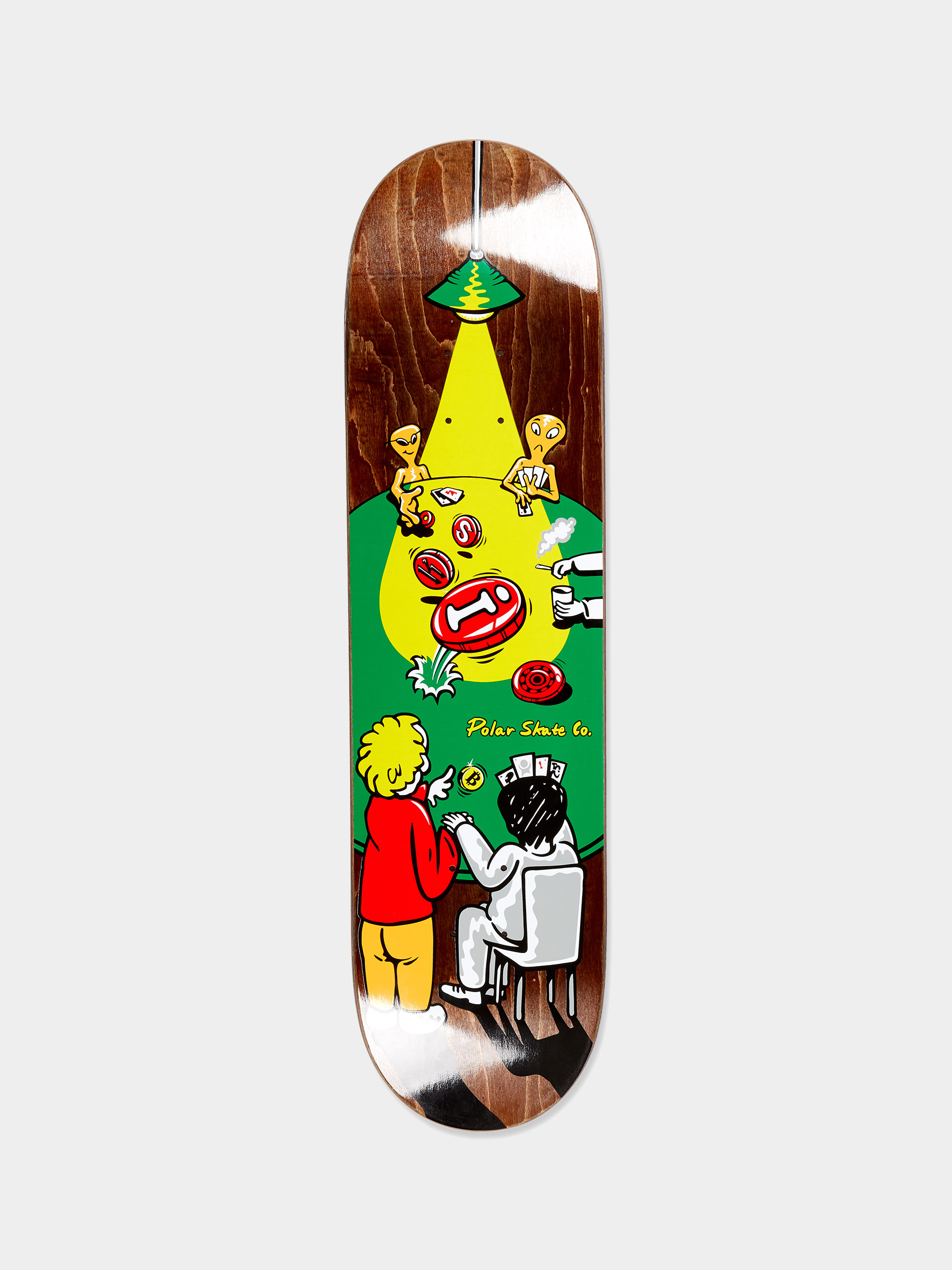 Декa Polar Skate Oskar Rozenberg Poker Face (brown)
