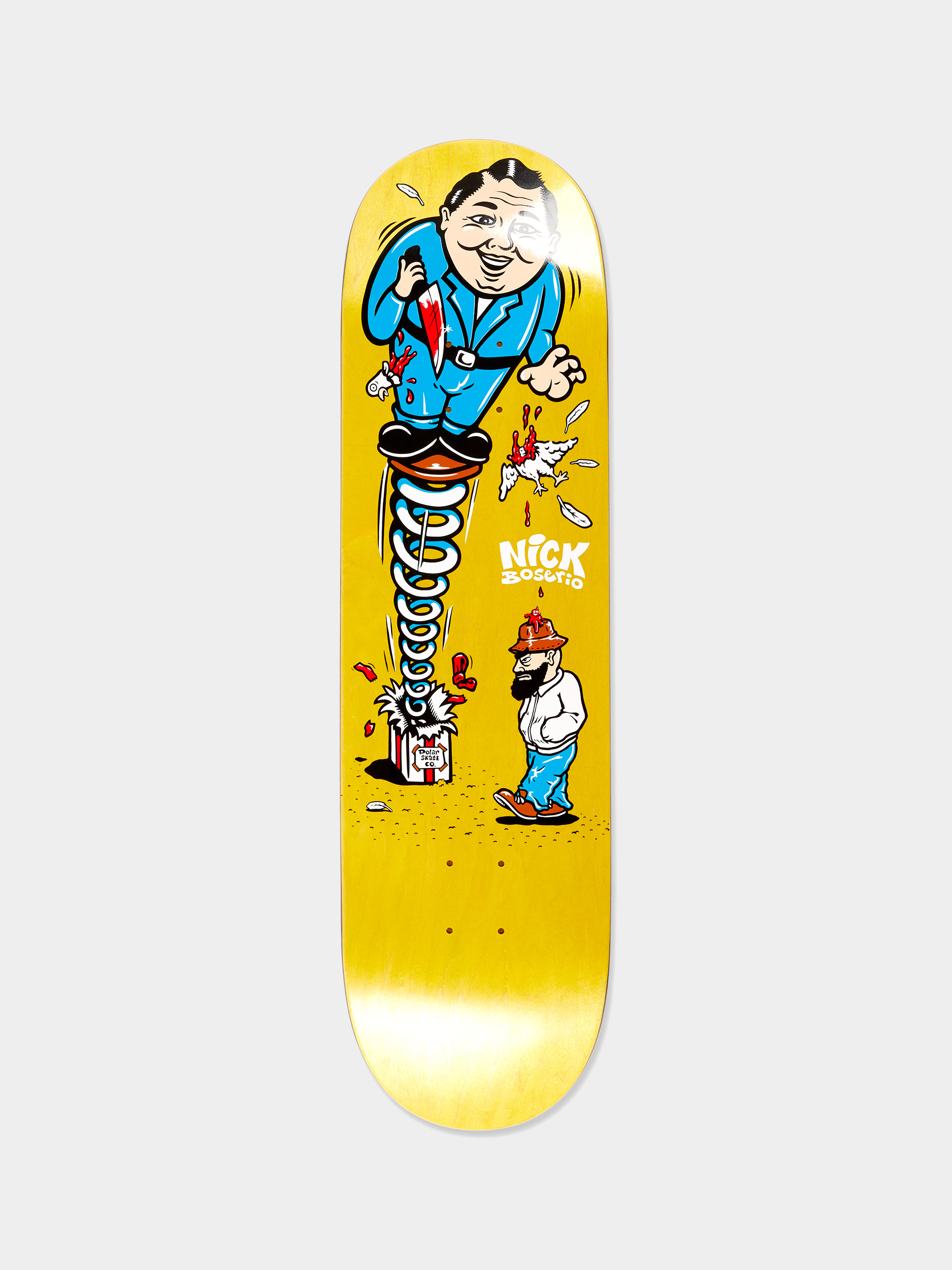 Декa Polar Skate Nick Boserio Surprise (yellow)