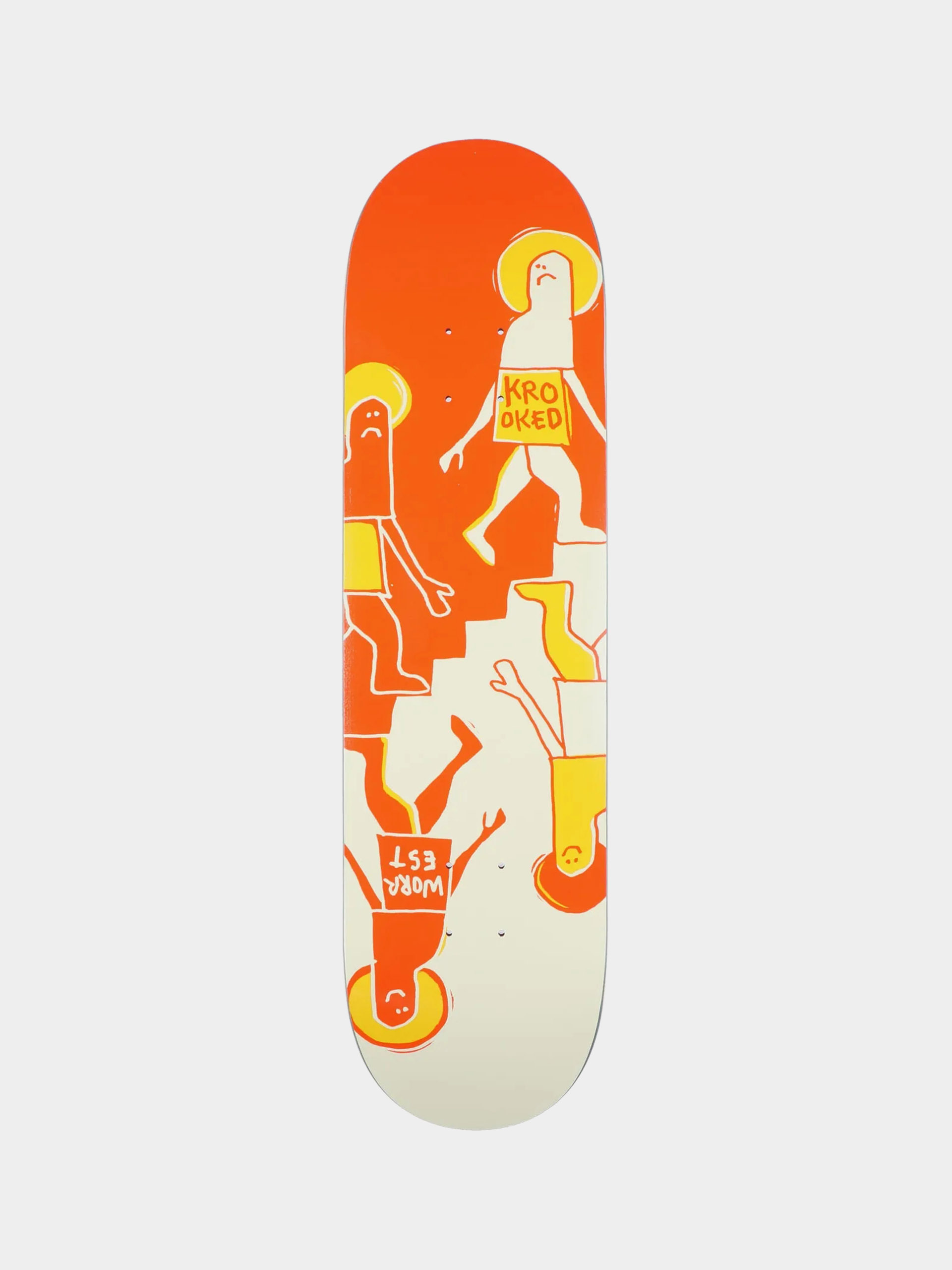 Декa Krooked Worrest Up Down (orange/beige)
