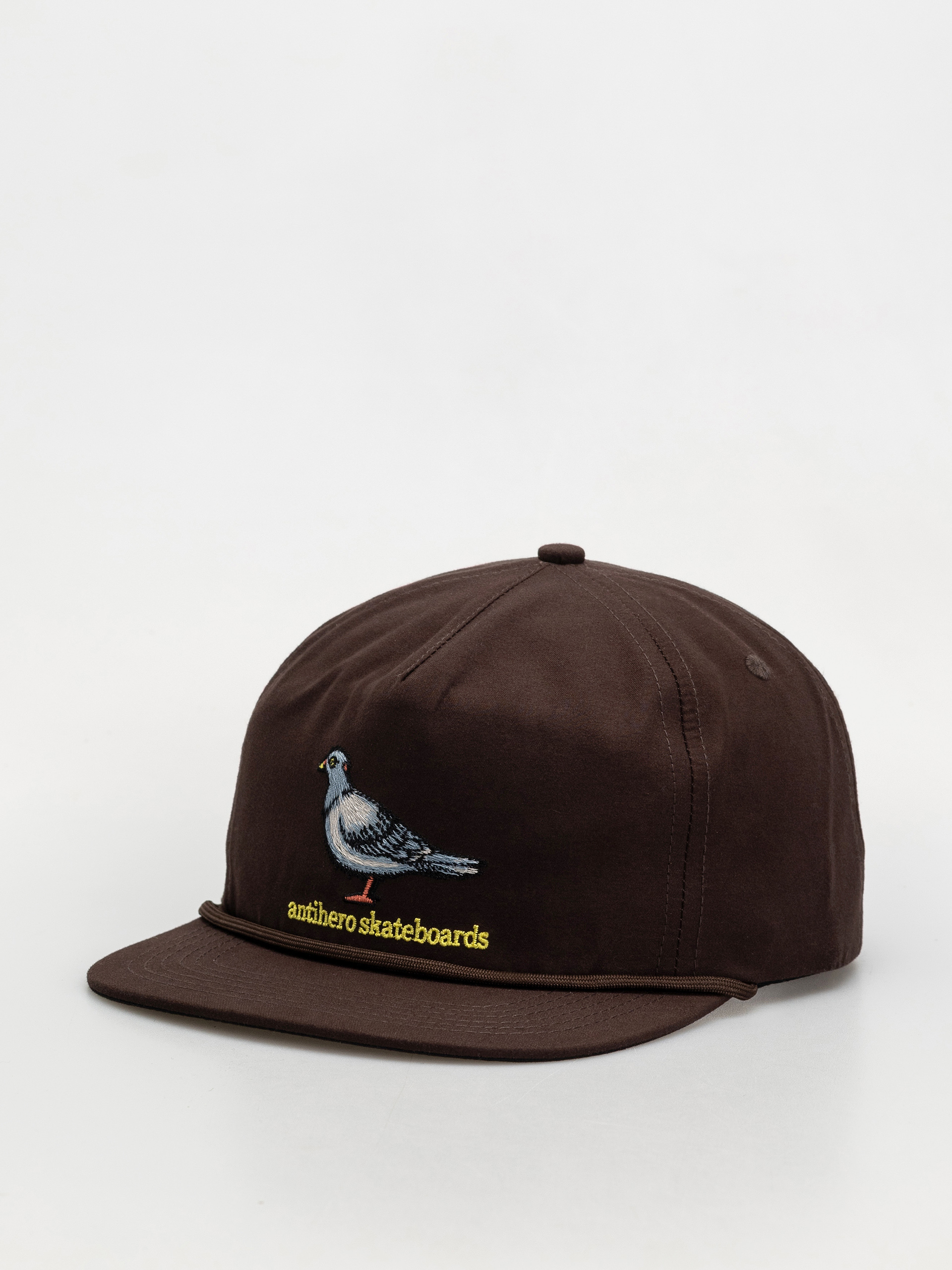 Кепка Antihero Lil Pigeon (dark brown/yellow)