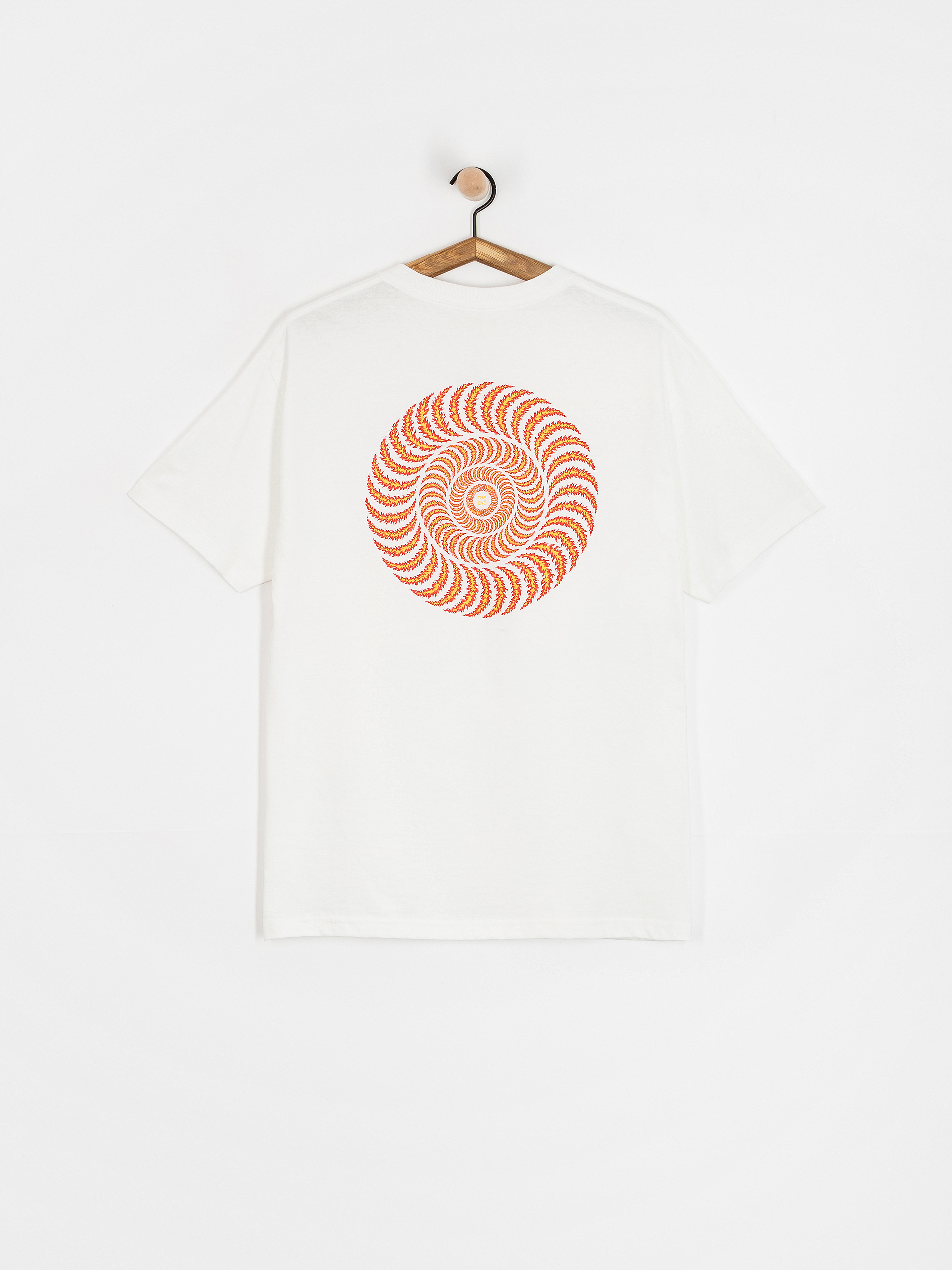 Футболка Spitfire Og Classic Flame (white w/red yellow&black prints)