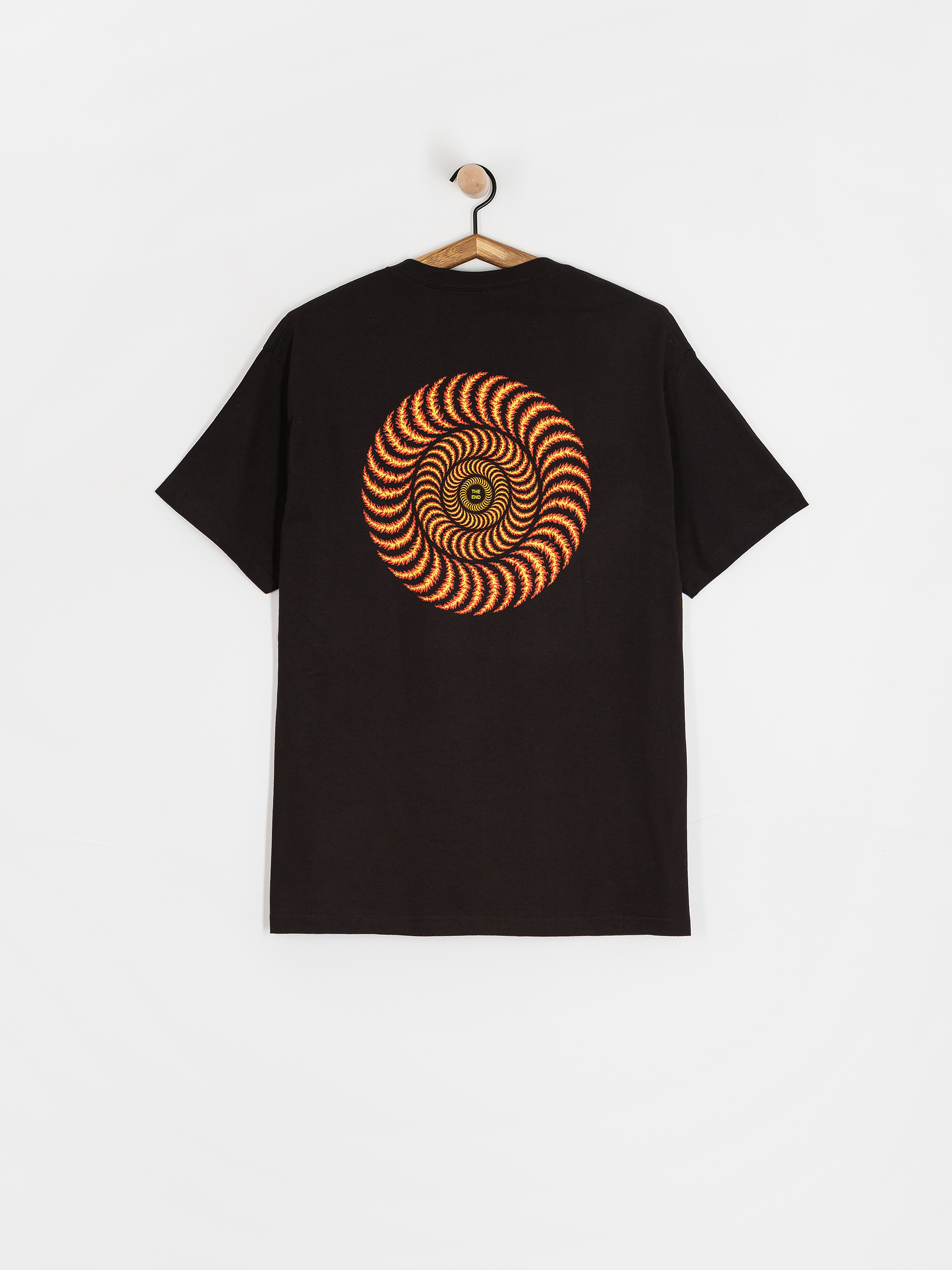 Футболка Spitfire Og Classic Flame (black w/red&yellow prints)