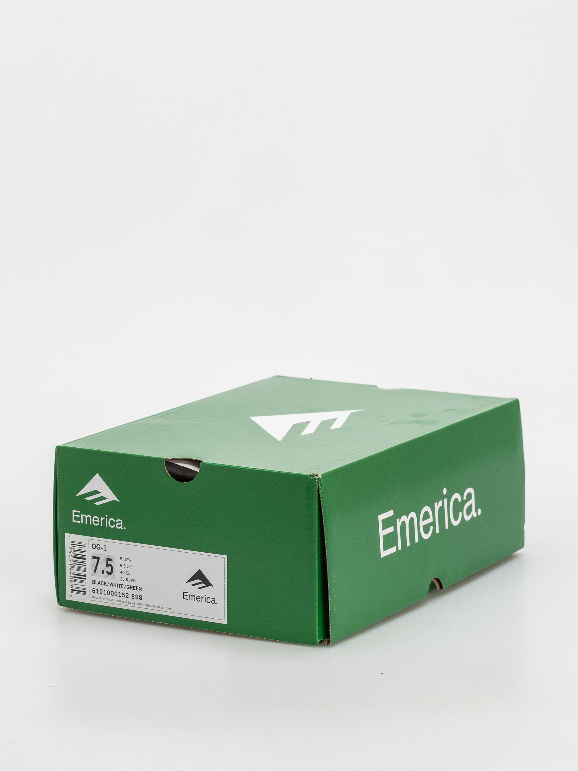 Взуття Emerica Og 1 (black/white/green)