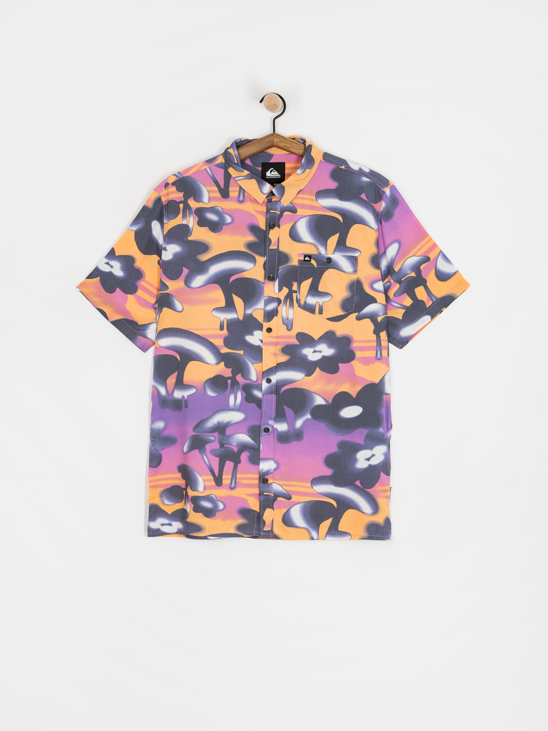 Сорочка Quiksilver Safe Paradise (vintage violet biophilia)