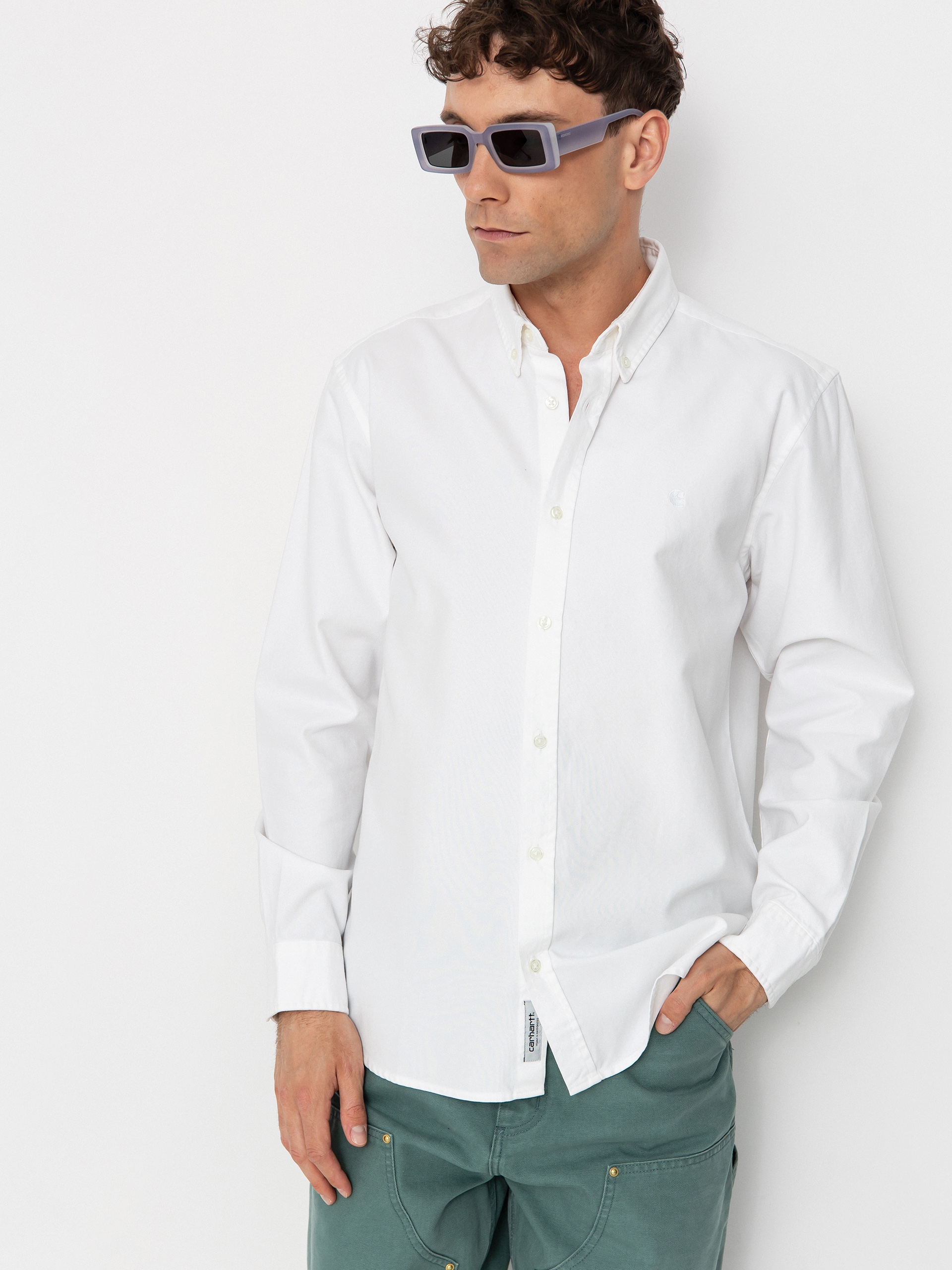 u0421u043eu0440u043eu0447u043au0430 Carhartt WIP Bolton (white)