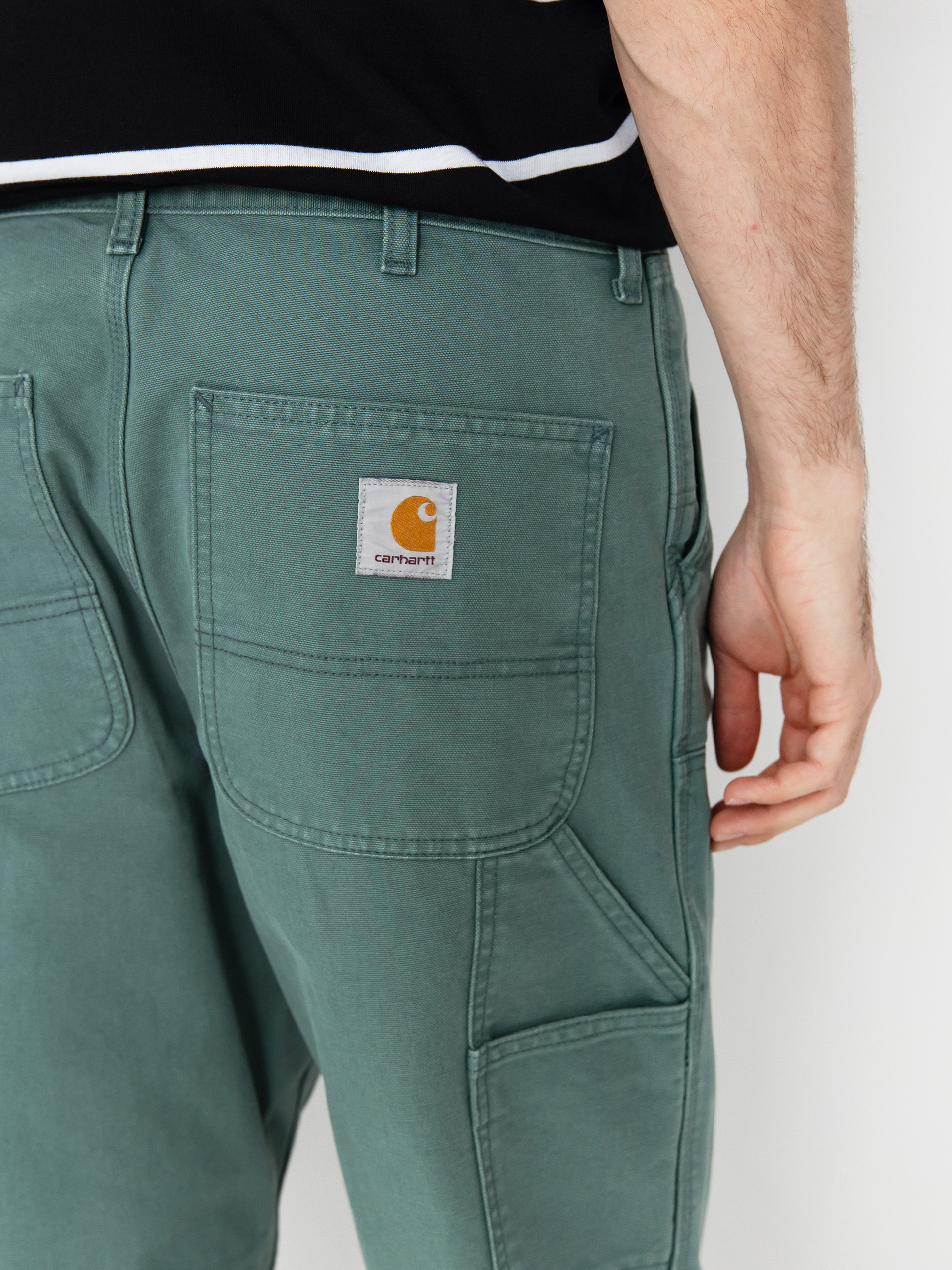 Штани Carhartt WIP Double Knee (silver pine)