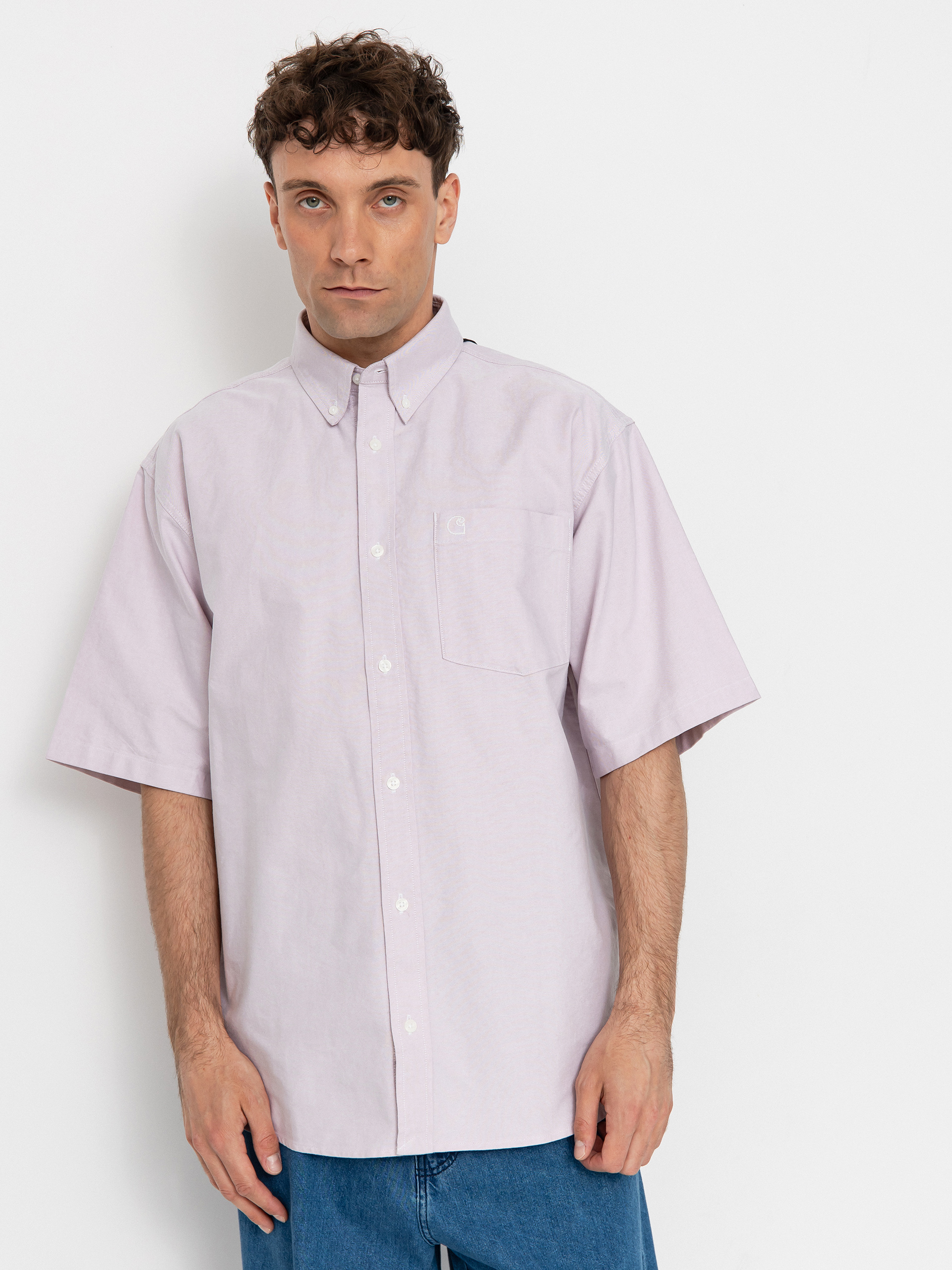 Сорочка Carhartt WIP Braxton (hortensia/wax)