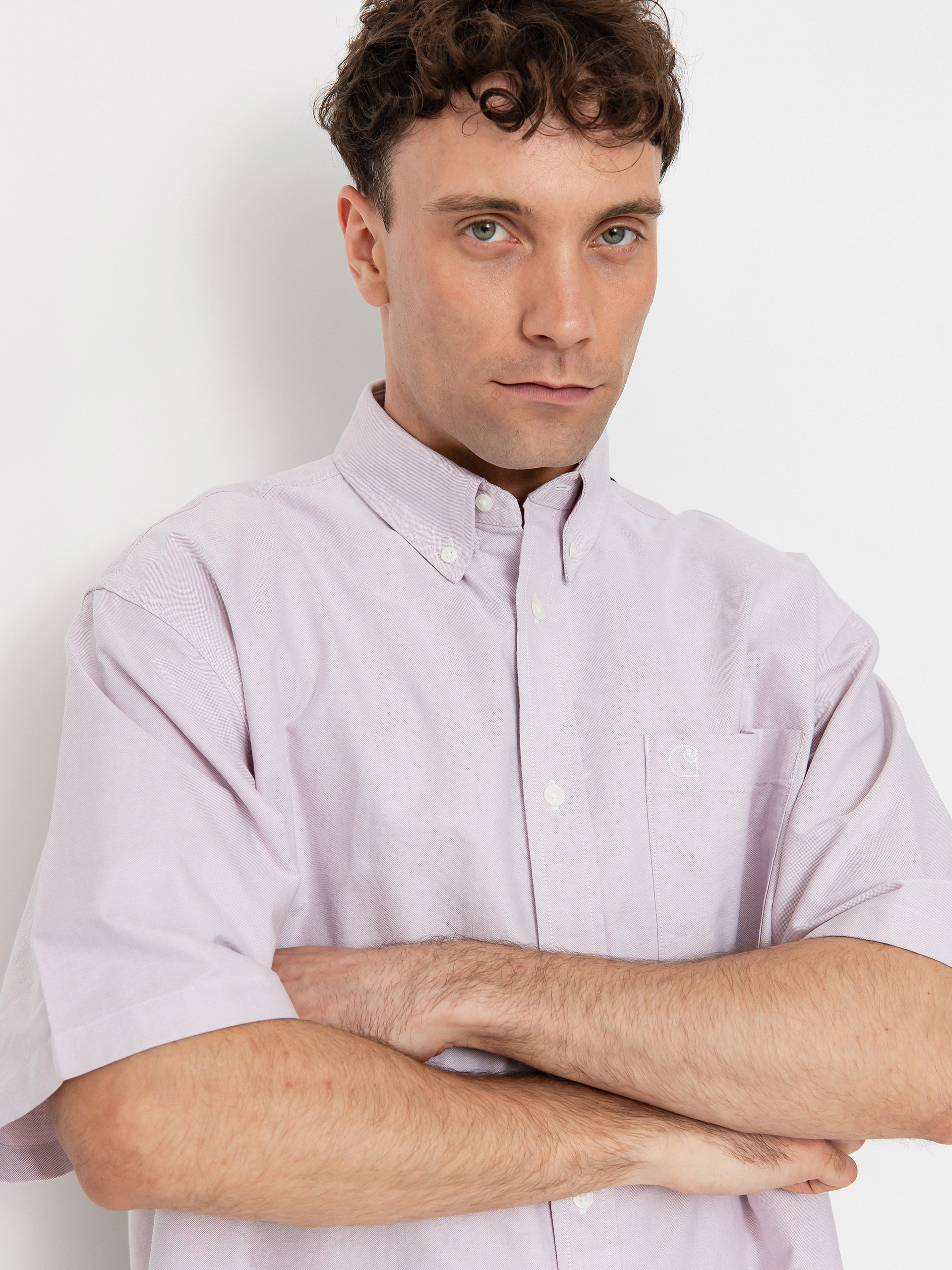 Сорочка Carhartt WIP Braxton (hortensia/wax)