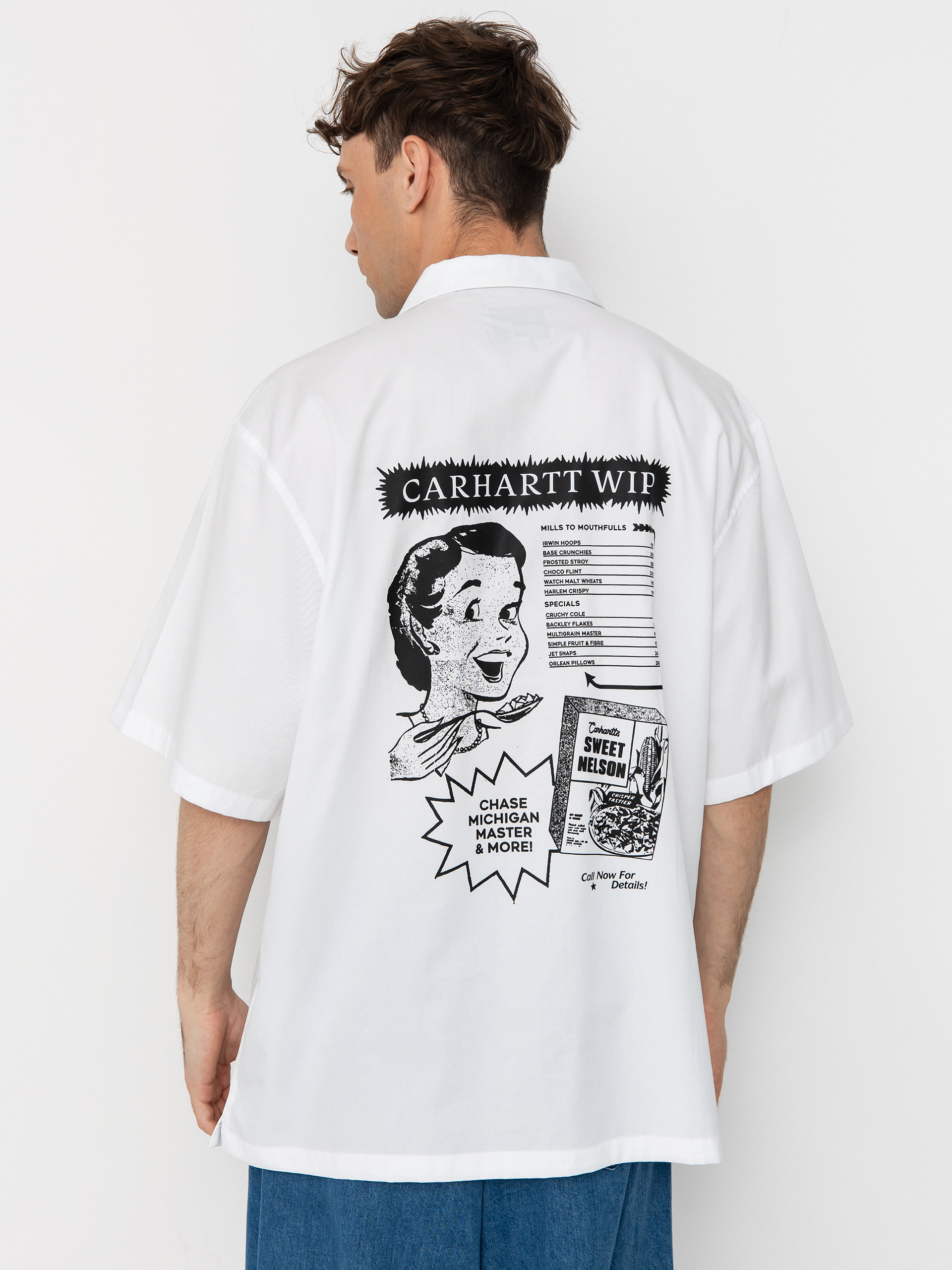 Сорочка Carhartt WIP Deli (white/black)