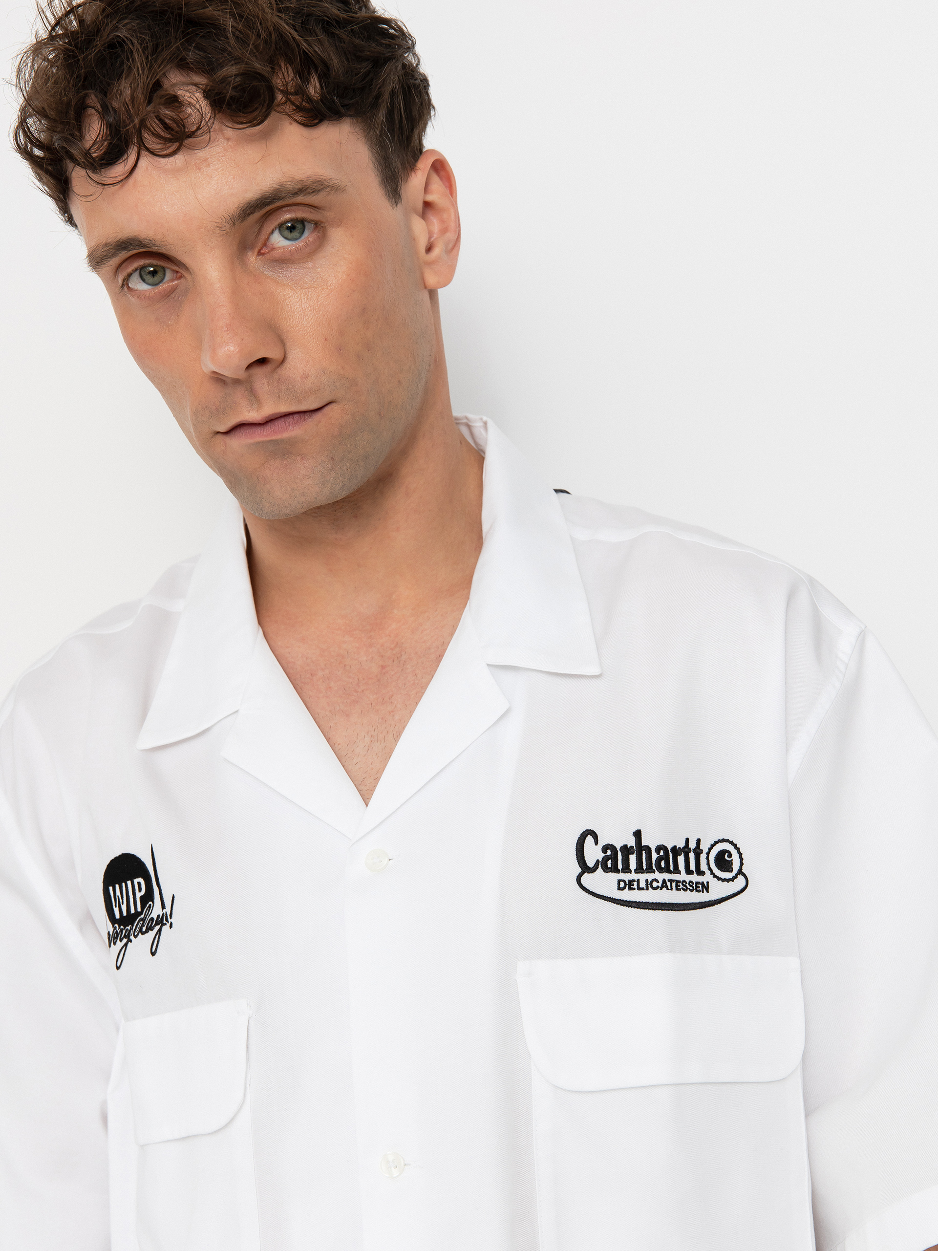 Сорочка Carhartt WIP Deli (white/black)