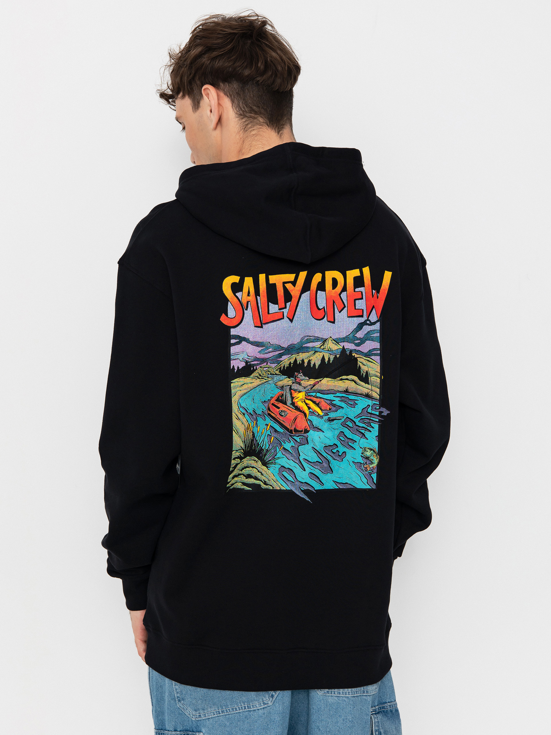 Худі Salty Crew River Rats HD (black)