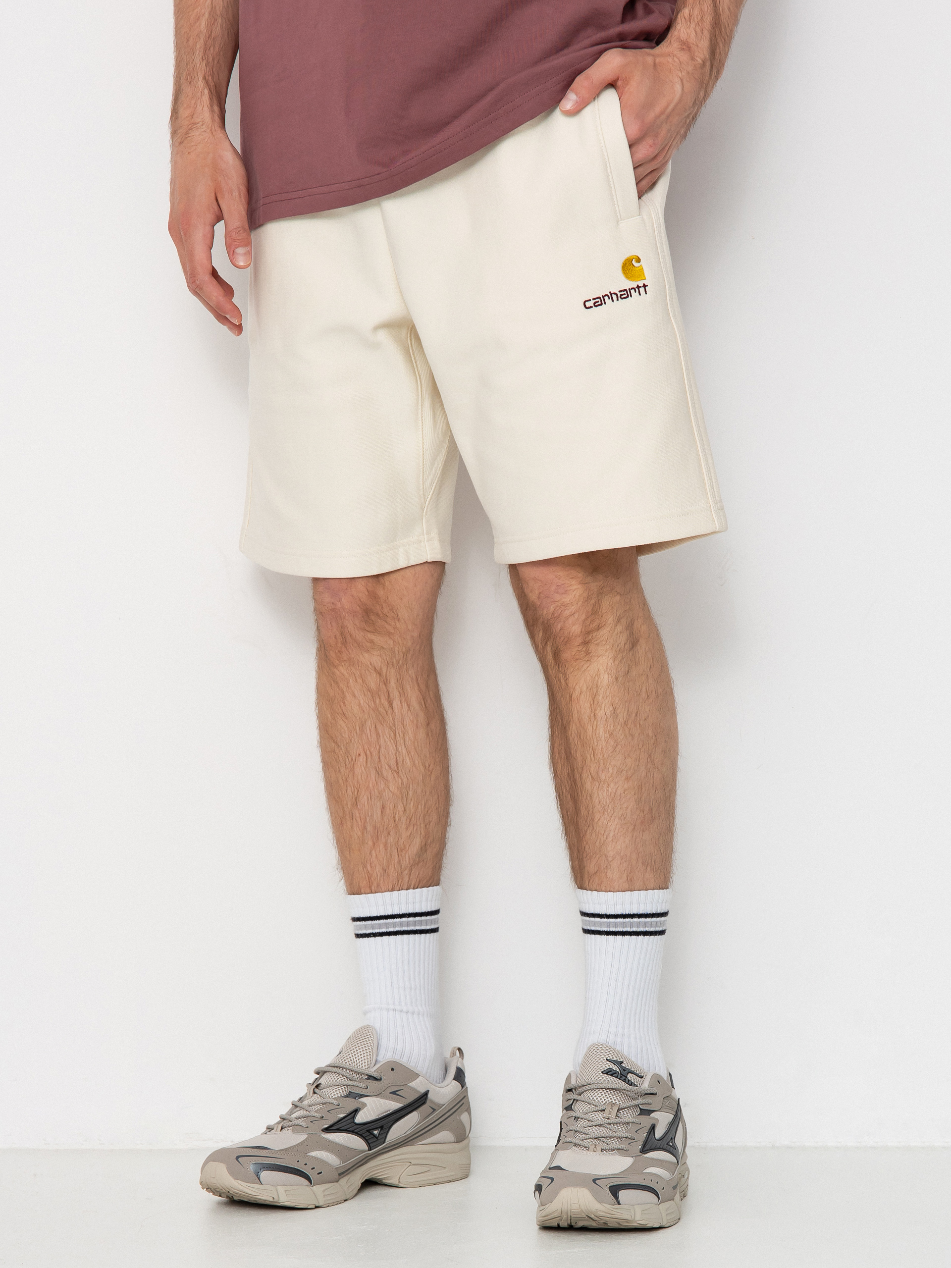 Шорти Carhartt WIP American Script (natural)