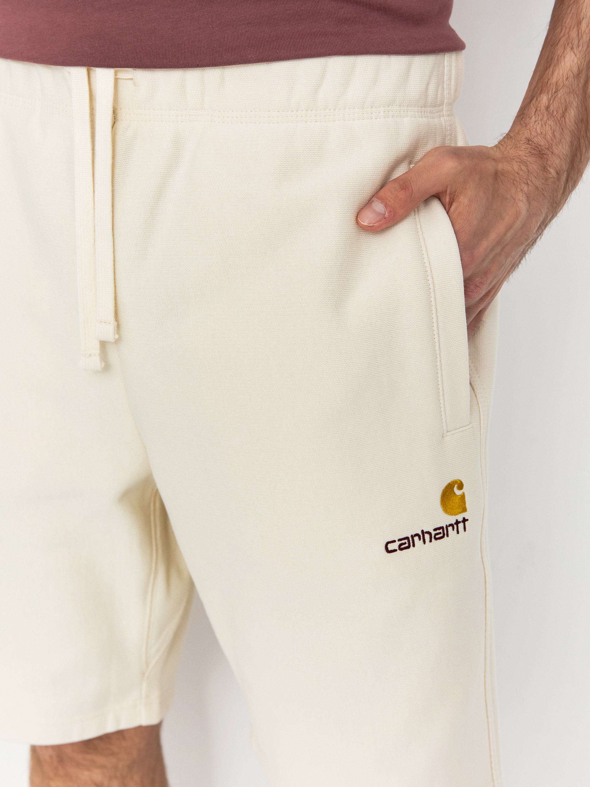 Шорти Carhartt WIP American Script (natural)