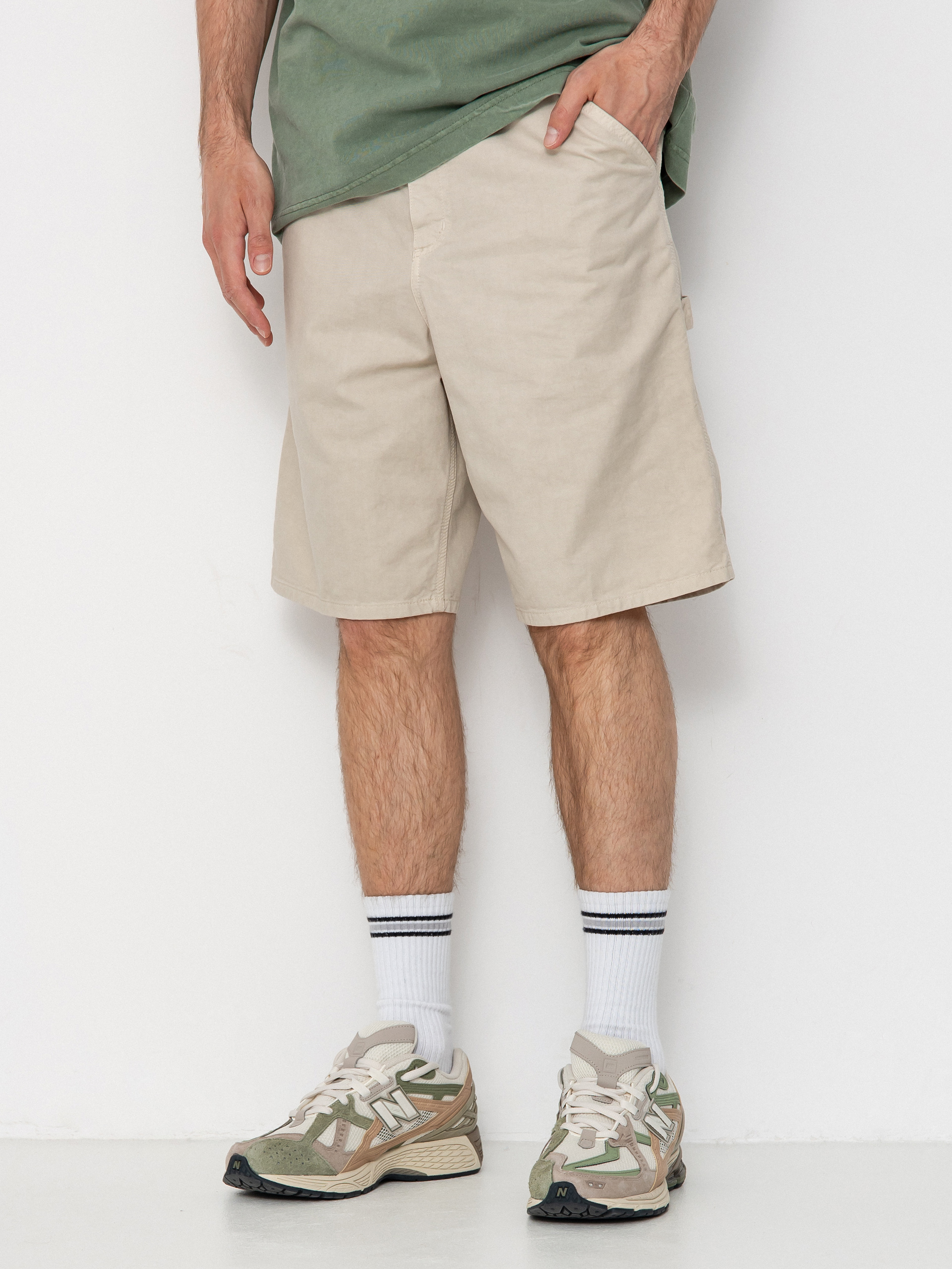 Шорти Carhartt WIP Single Knee (fleur de sel)