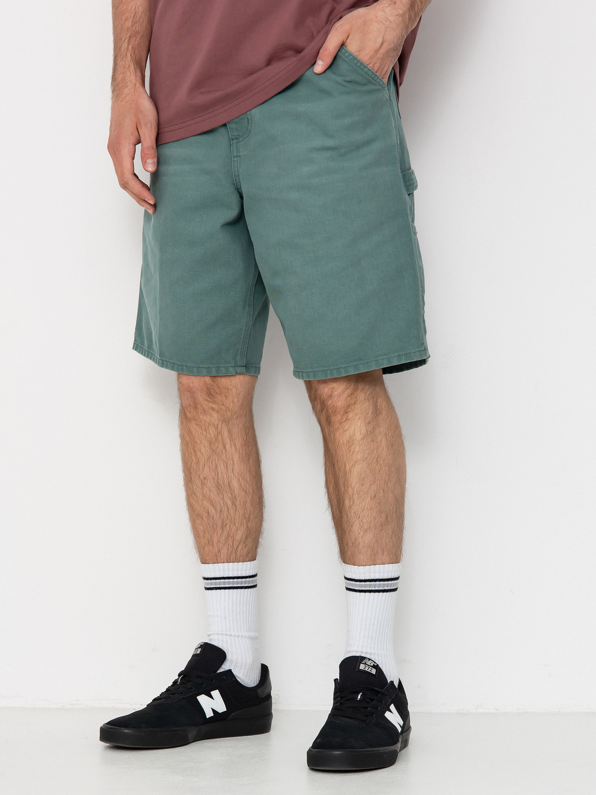 Шорти Carhartt WIP Single Knee (silver pine)