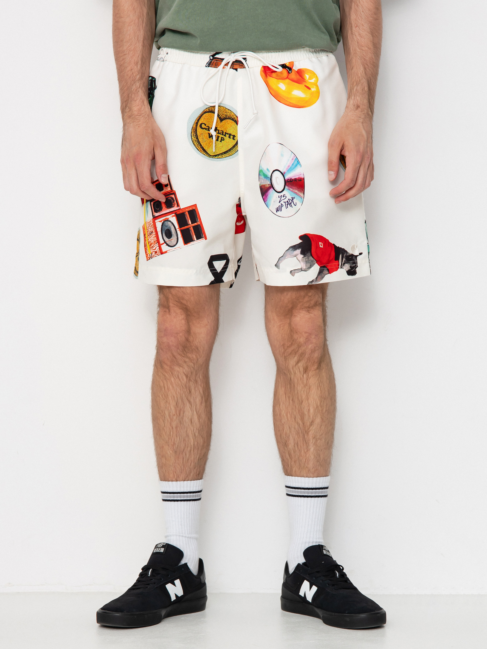 Шорти Carhartt WIP Chase Swim (jacob rochester print/wax)