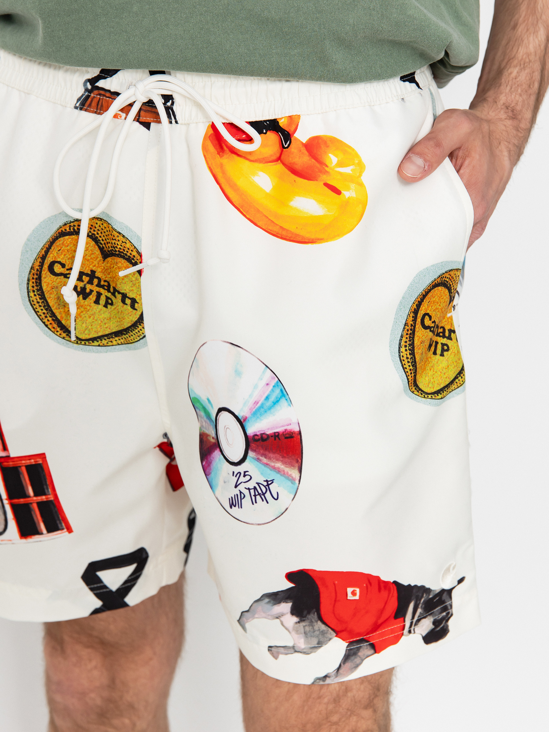 Шорти Carhartt WIP Chase Swim (jacob rochester print/wax)