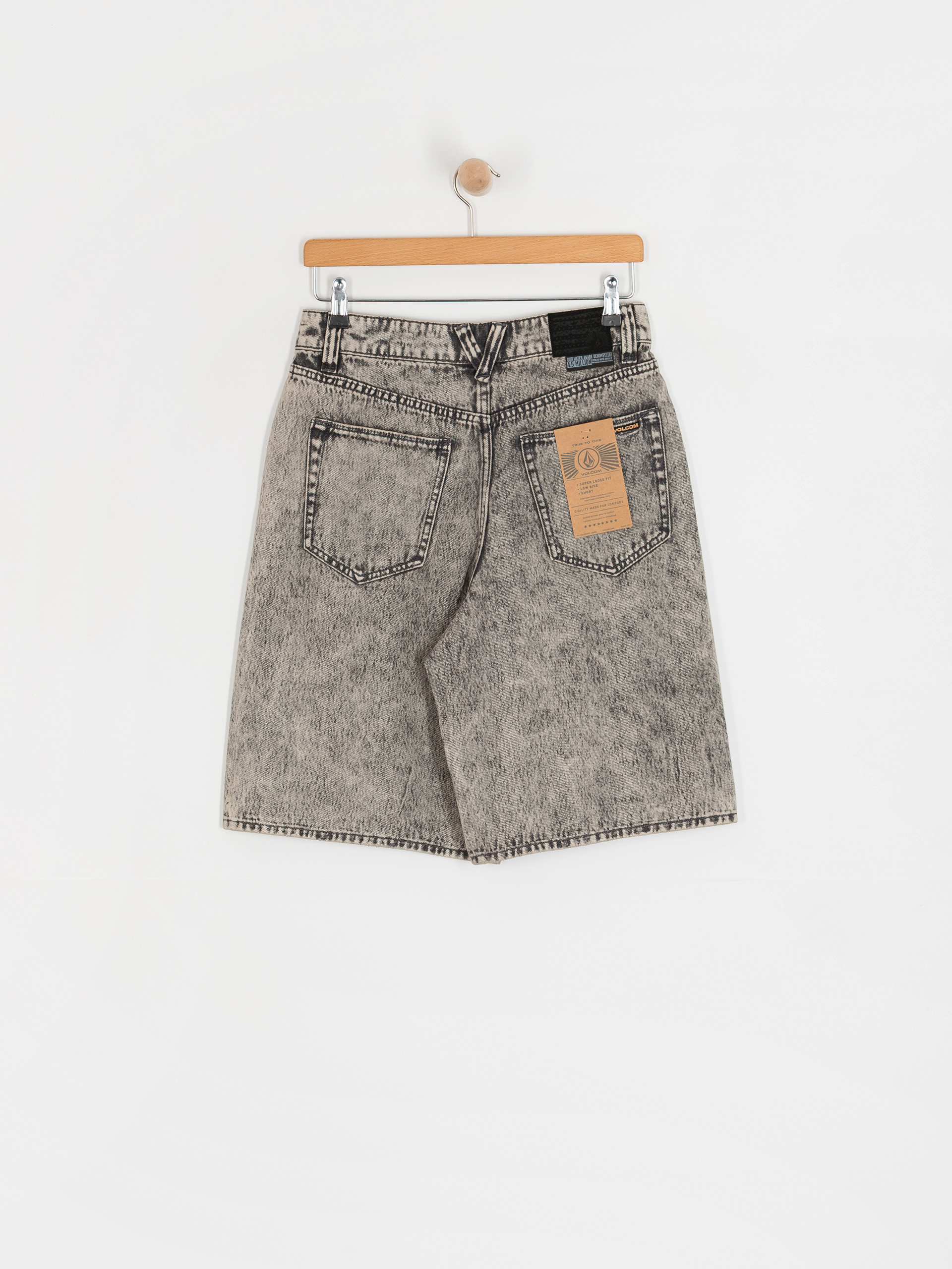 Шорти Volcom Beeggy Denim Wmn (grey vintage)