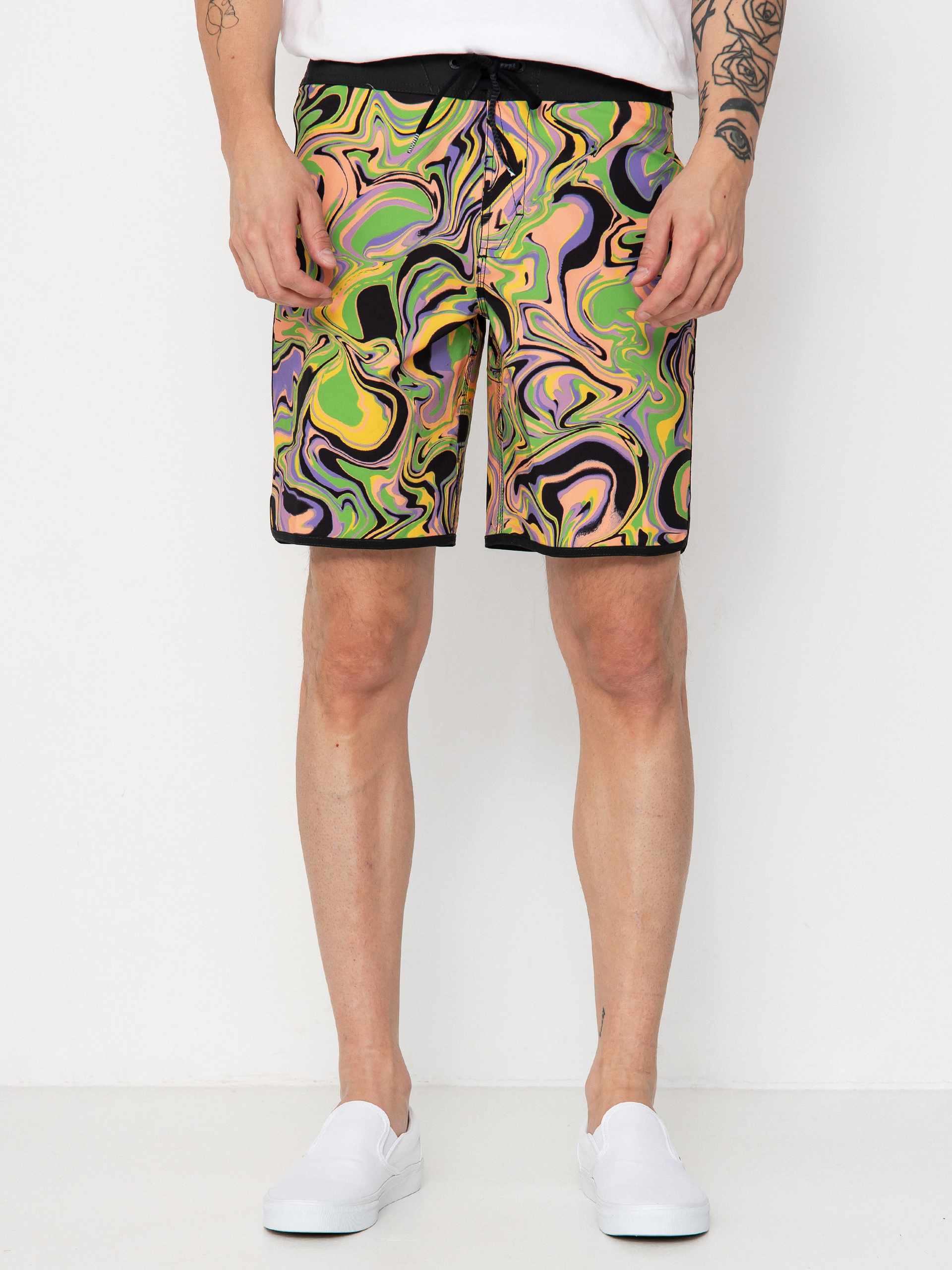 u041fu043bu044fu0436u043du0456 u0448u043eu0440u0442u0438 Volcom Infuse Scallop Mod 19 (steel purple)