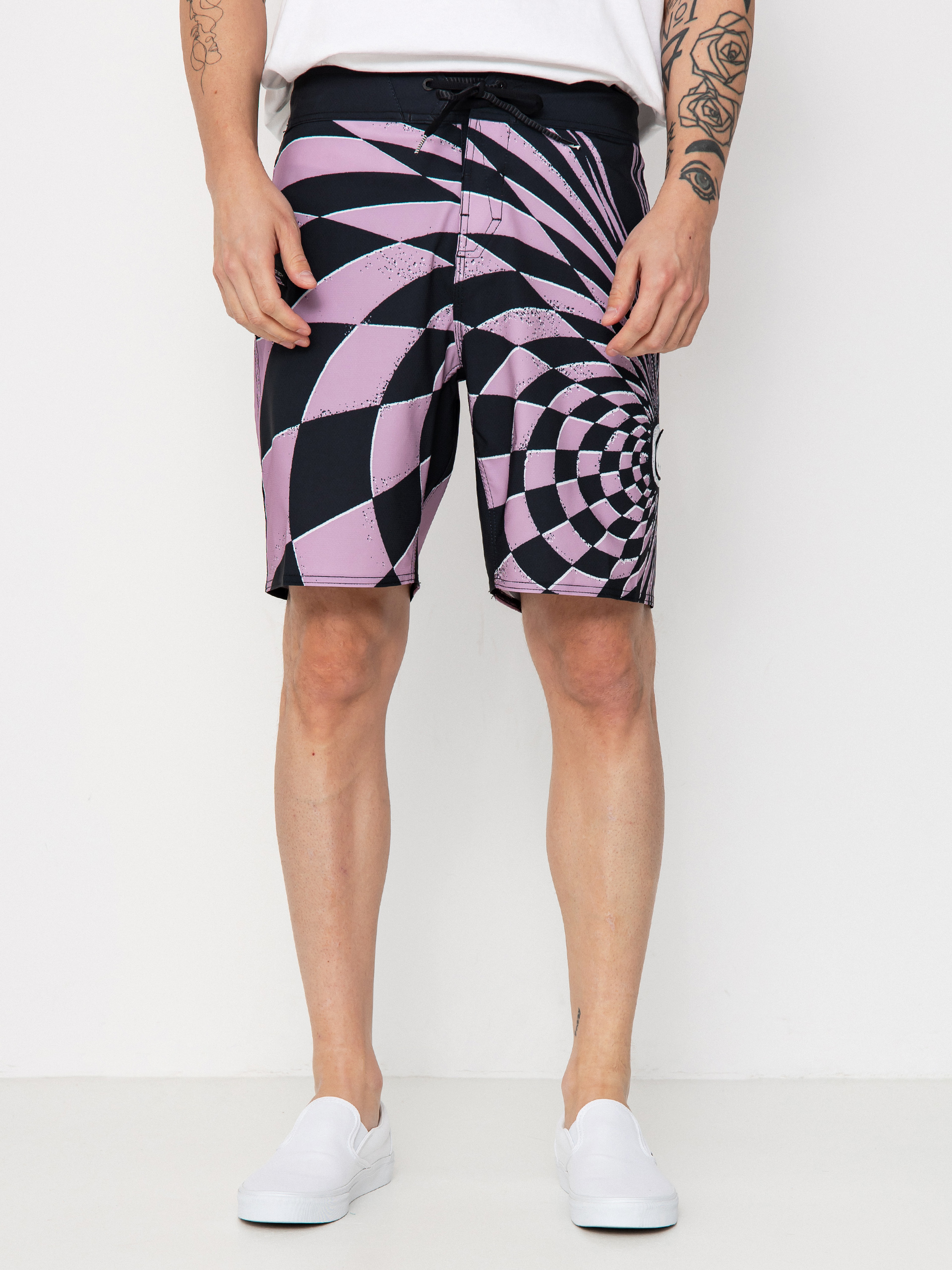 Пляжні шорти Volcom Spiral Stn Mod 20 (steel purple)