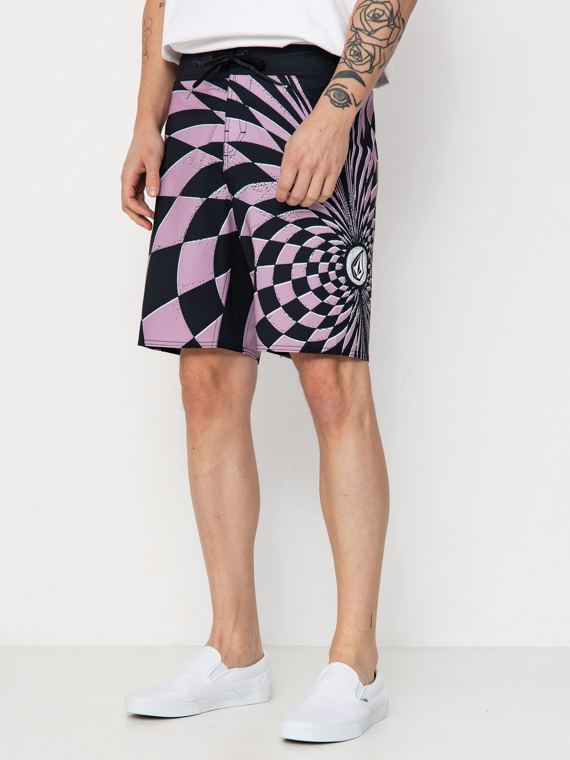 Пляжні шорти Volcom Spiral Stn Mod 20 (steel purple)