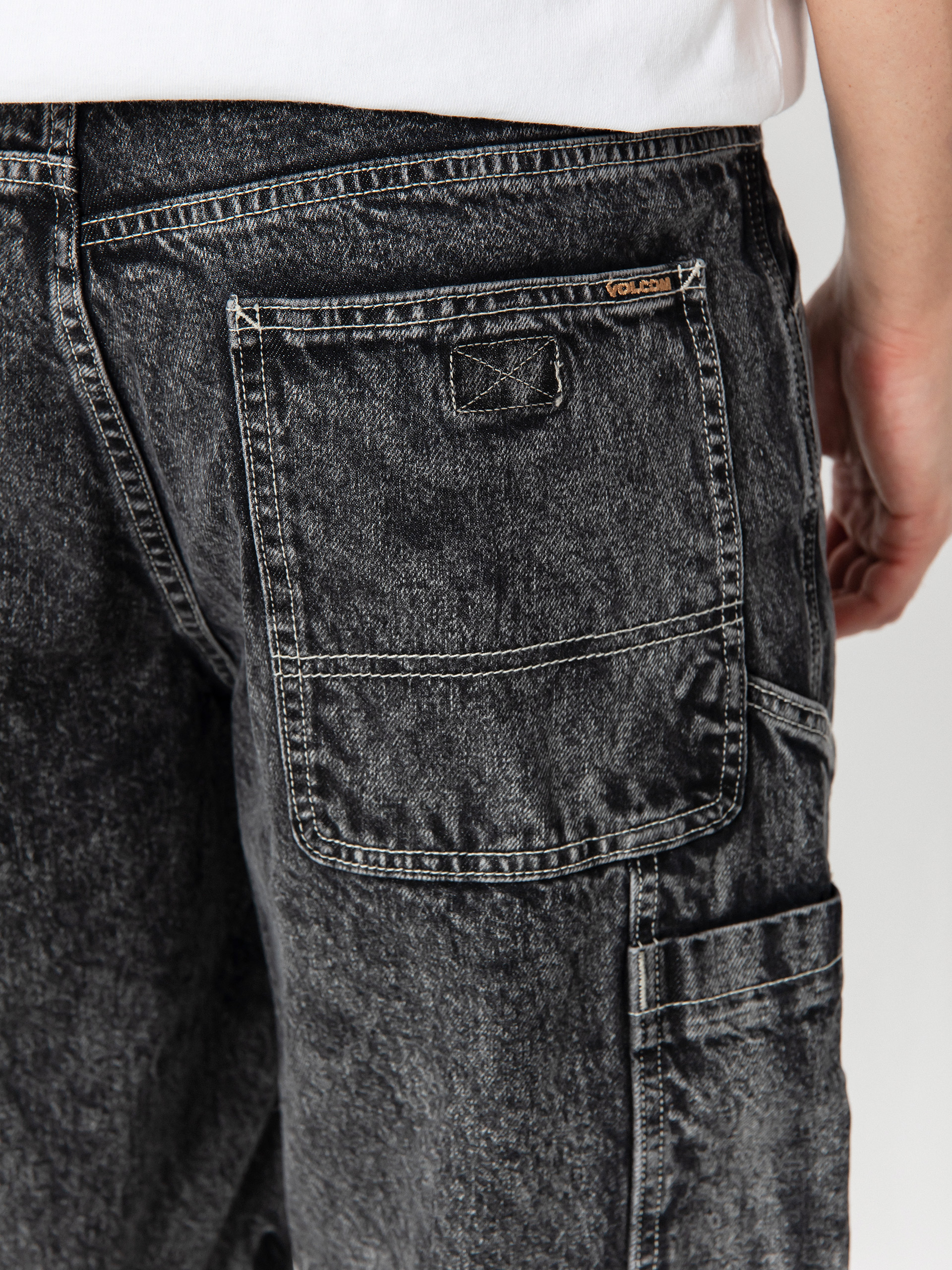 Шорти Volcom Labored Utility (light acid black)