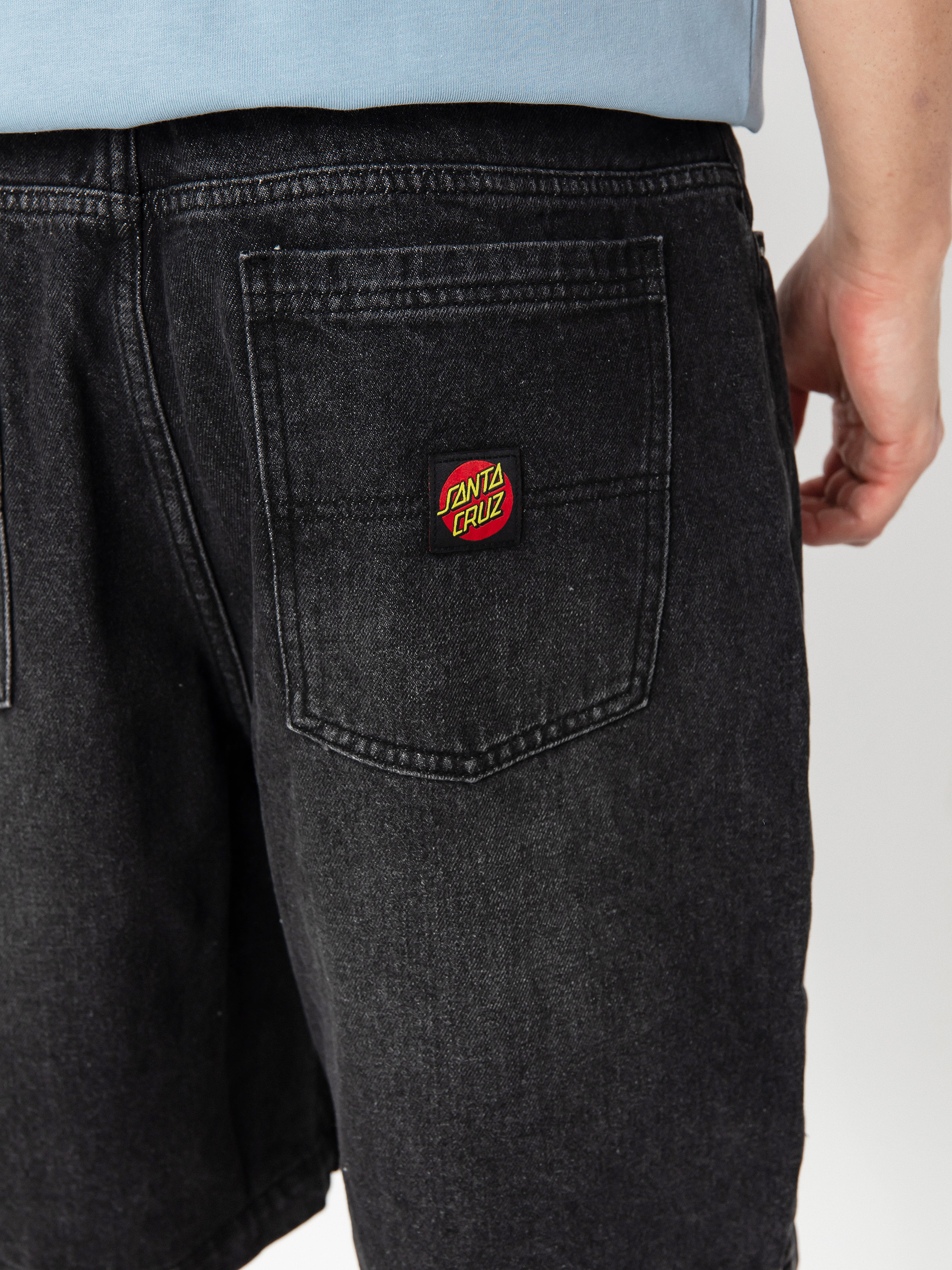 Шорти Santa Cruz Big (washed black)