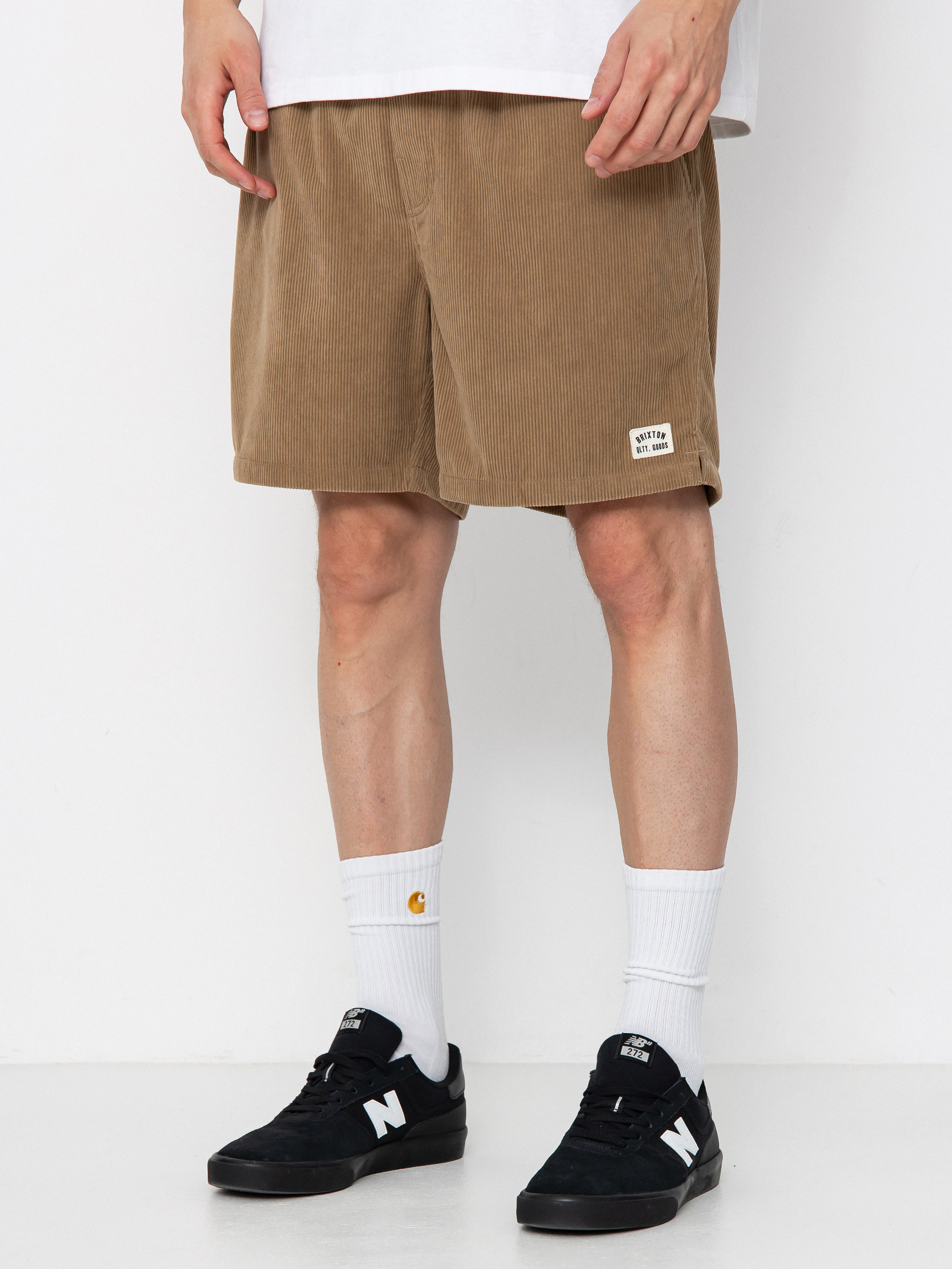 Шорти Brixton Everyday Corduroy (khaki)