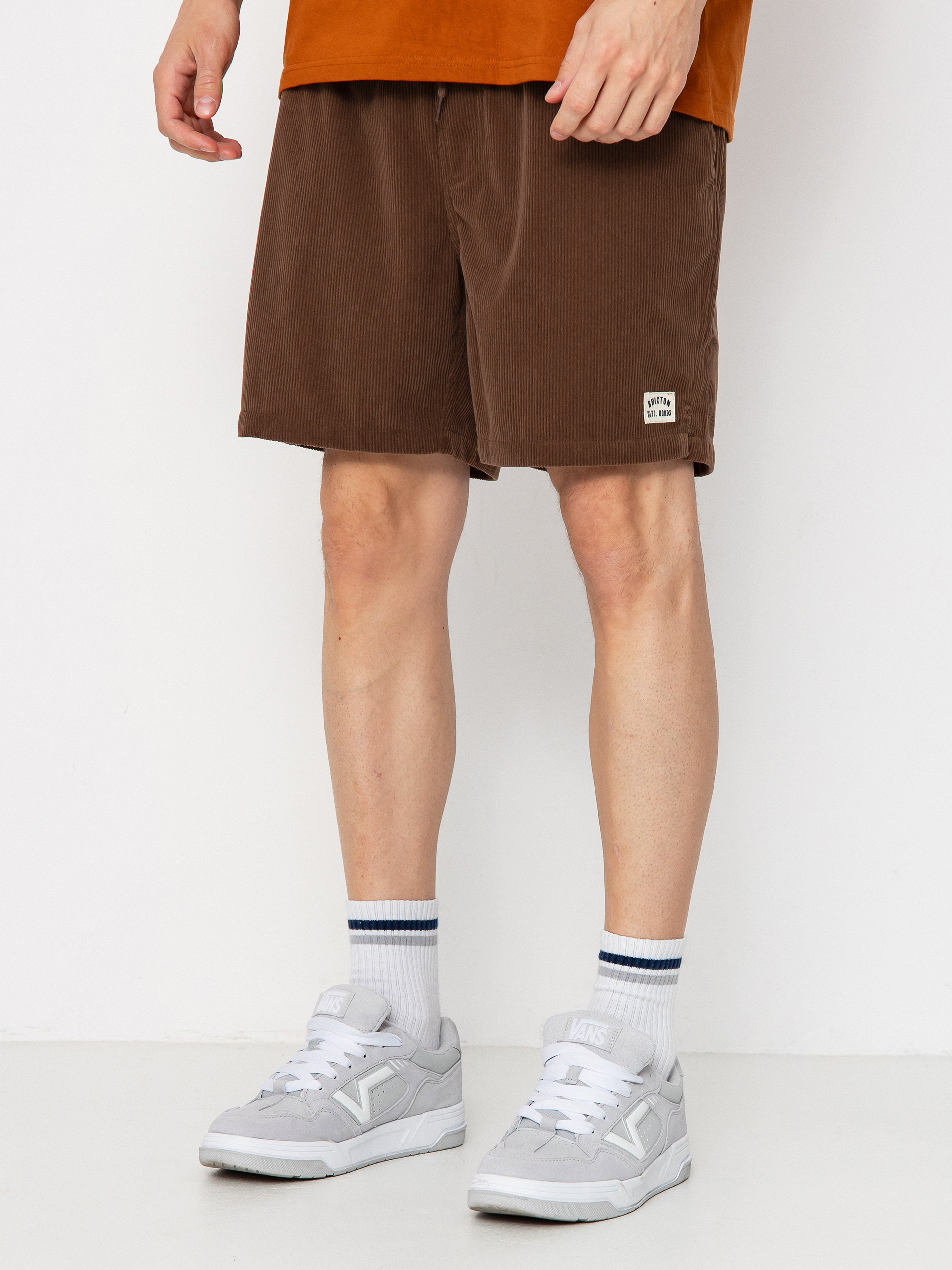 Шорти Brixton Everyday Corduroy (pinecone brown)
