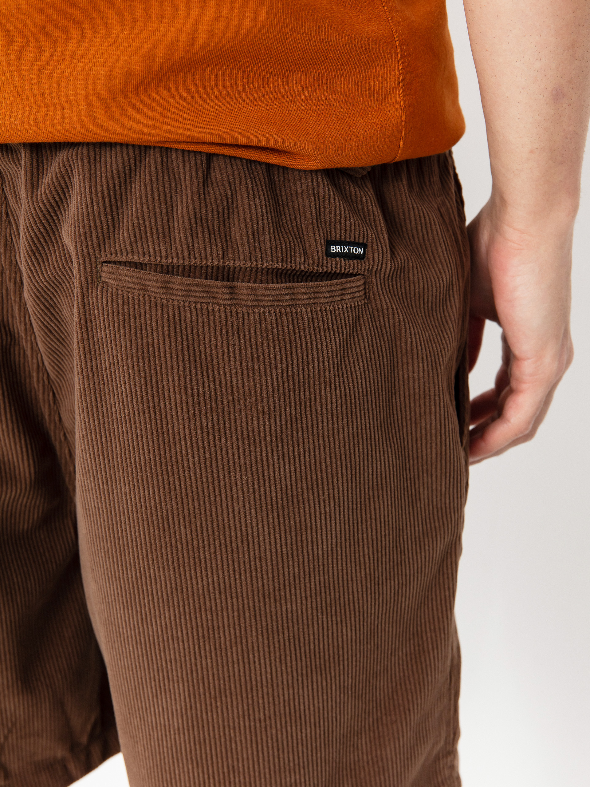 Шорти Brixton Everyday Corduroy (pinecone brown)