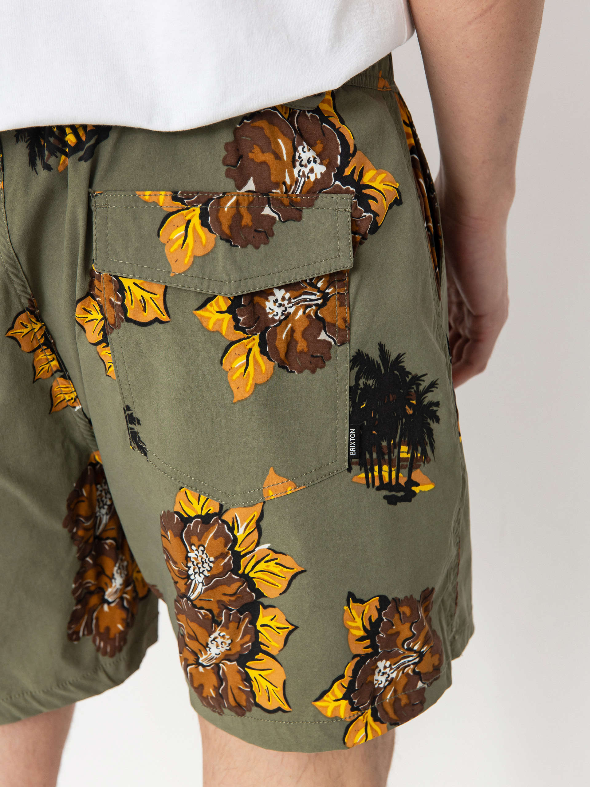 Шорти Brixton Everyday Hybrid 5 (olive surplus floral)