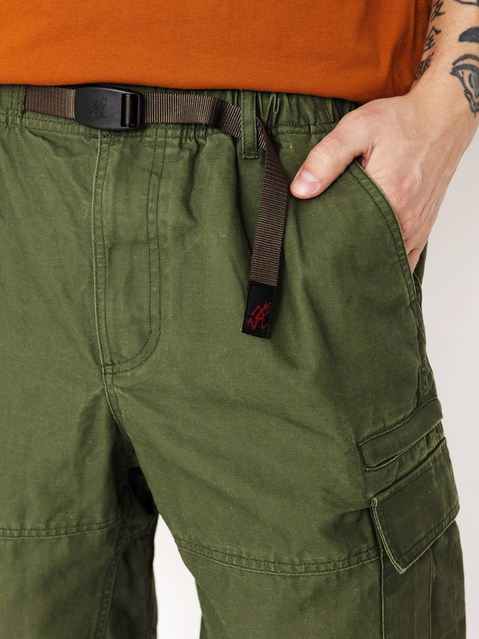 Шорти Gramicci Canvas Outback (moss)