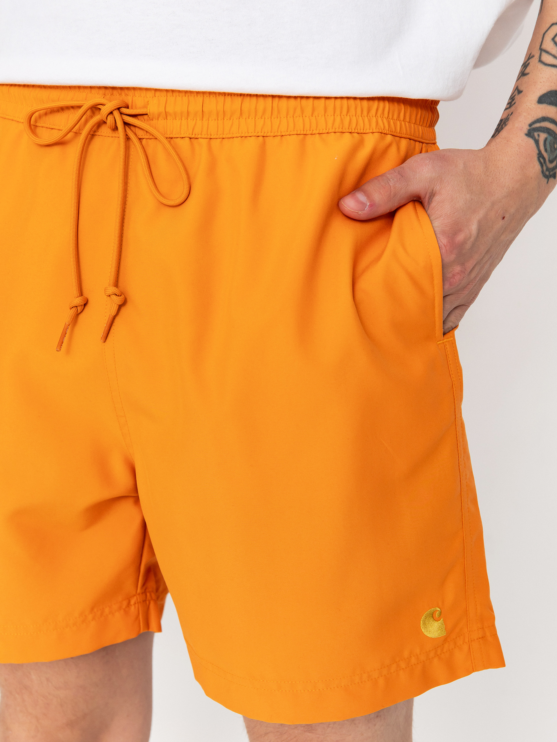 Шорти Carhartt WIP Chase Swim (pumpkin/gold)