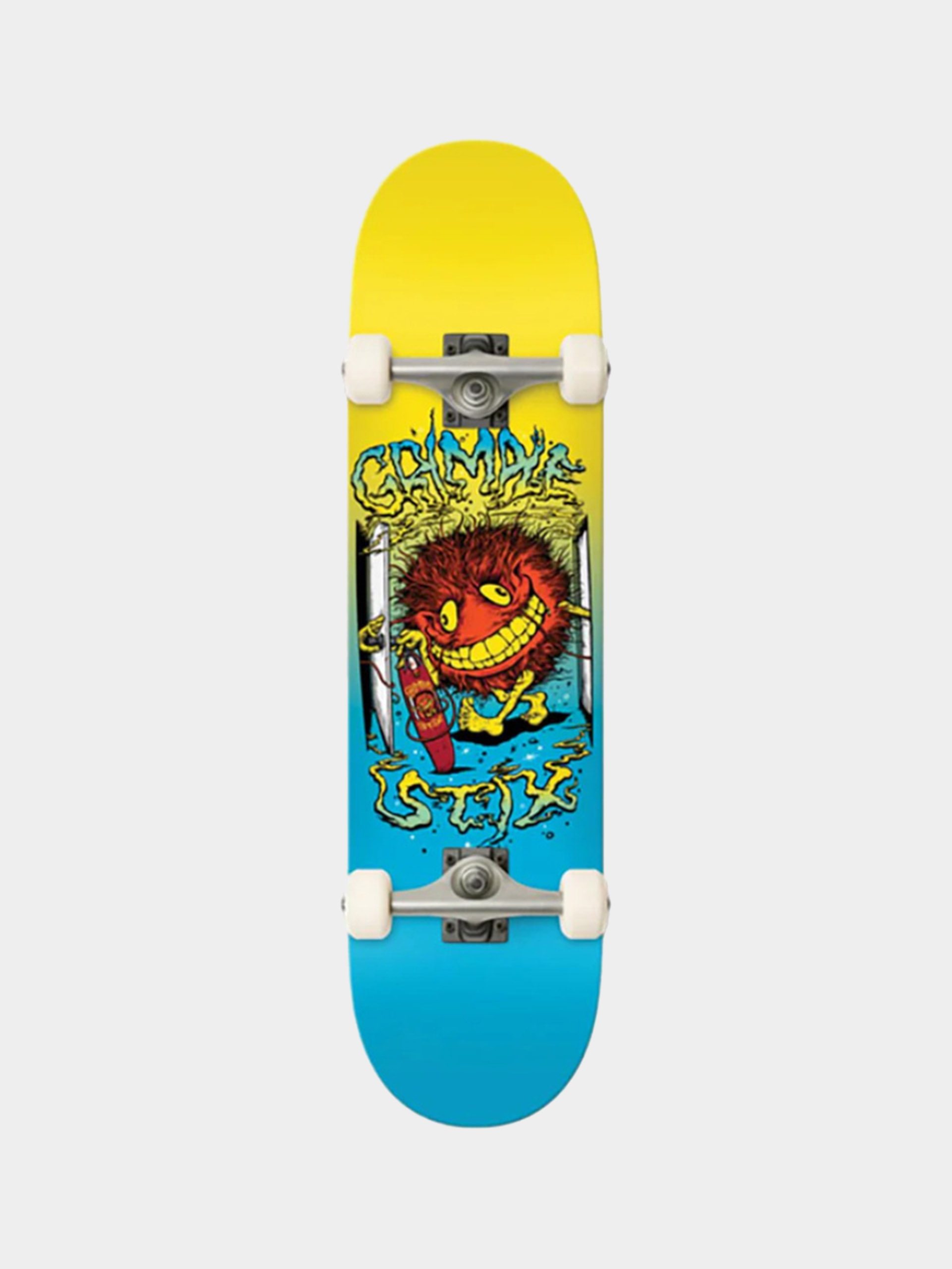 Скейтборд Antihero Welcome Home (yellow/blue)