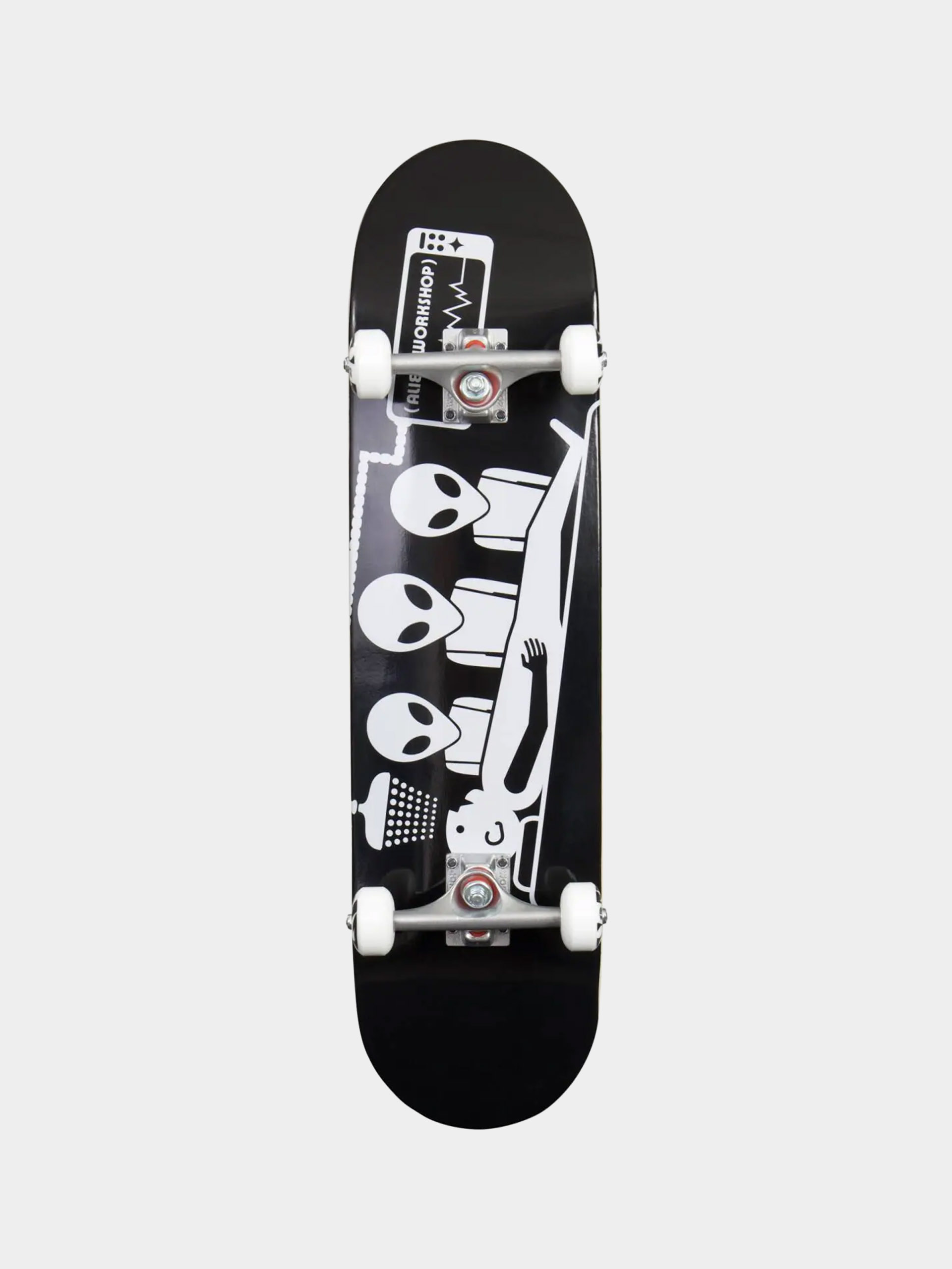 Скейтборд Alienworkshop Abduction (black)