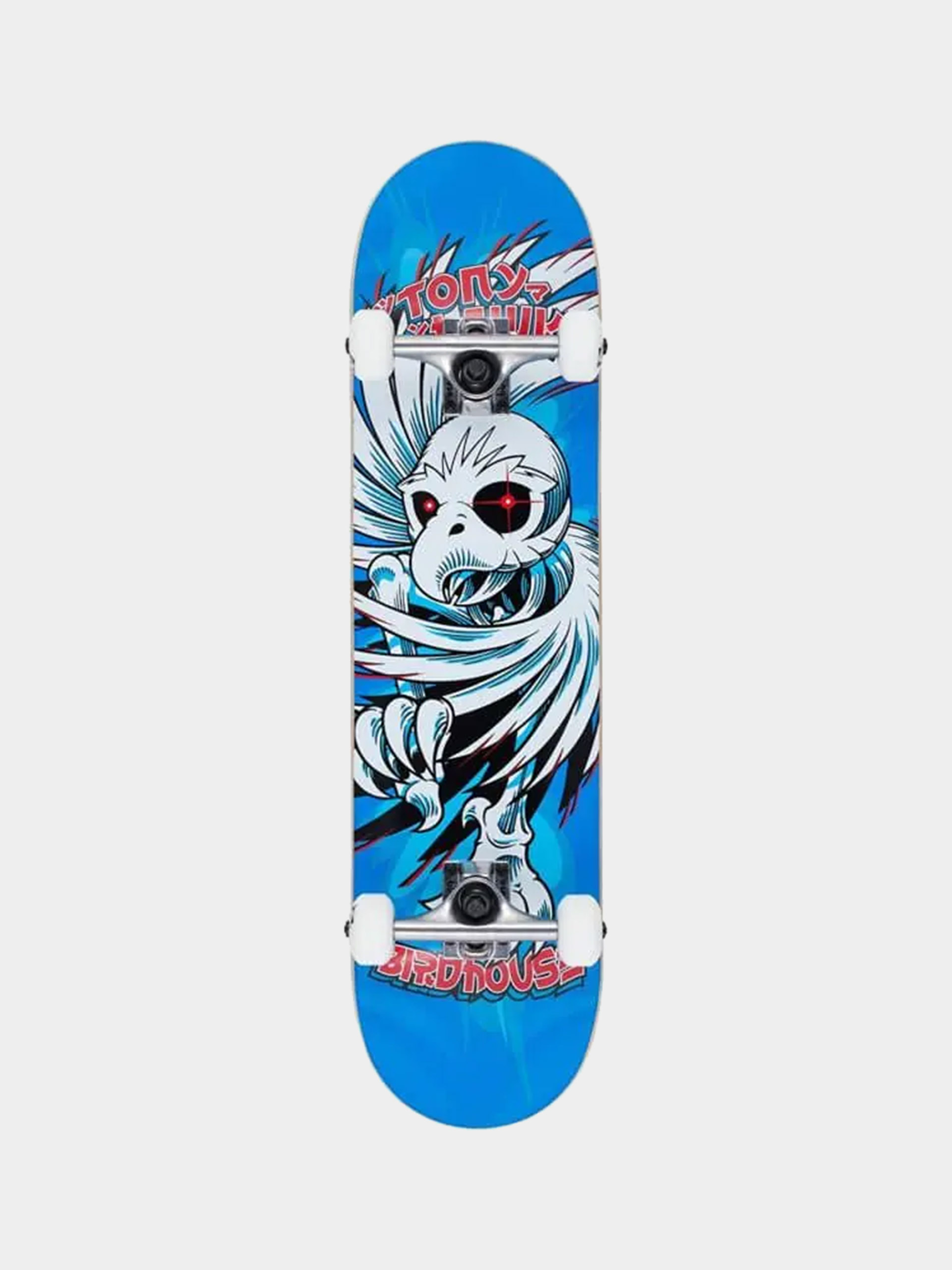 Скейтборд Birdhouse Hawk Spiral (blue)