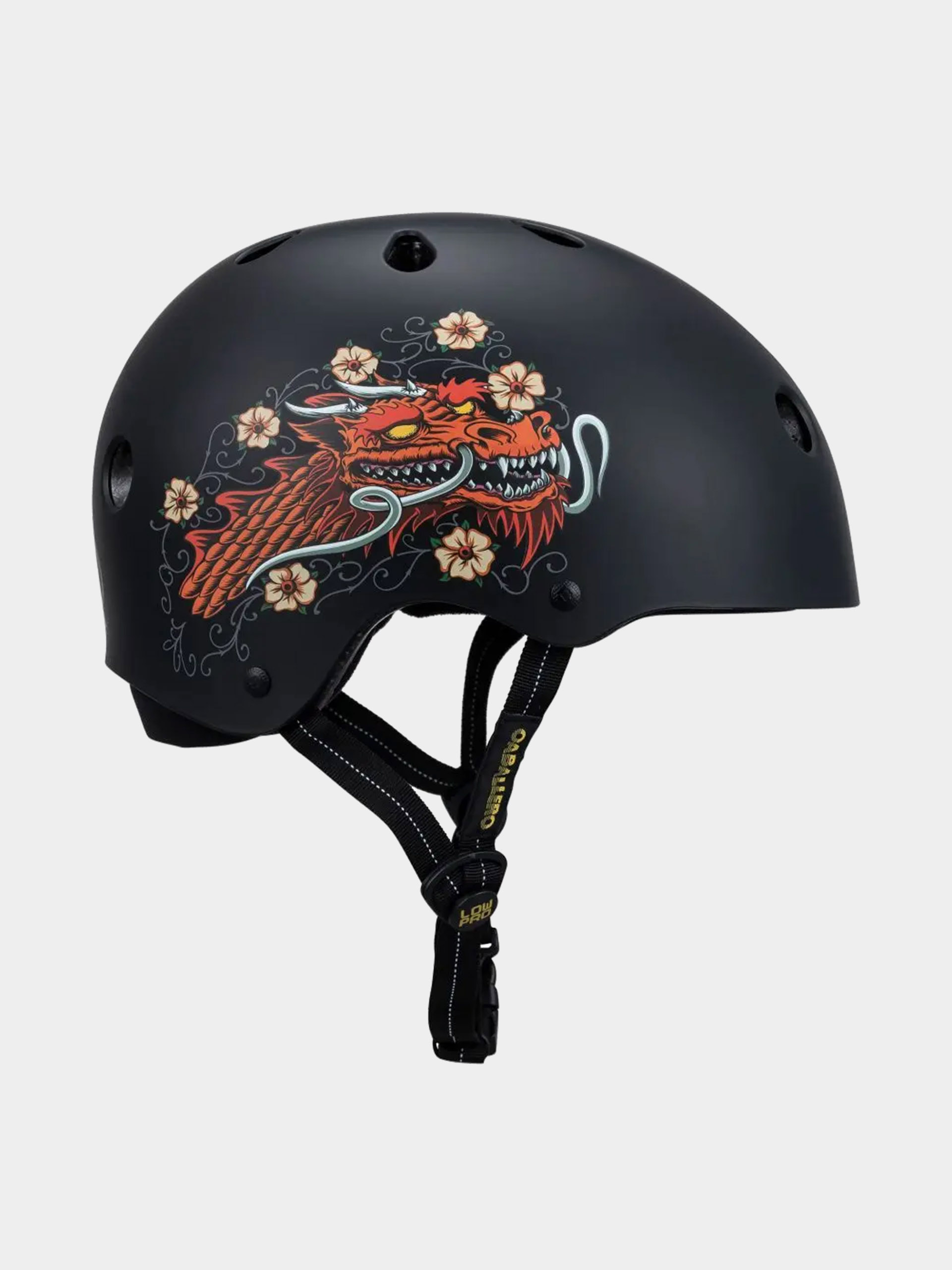 Чоловічий Шолом Pro Tec Low Pro Caballero (matte/black)