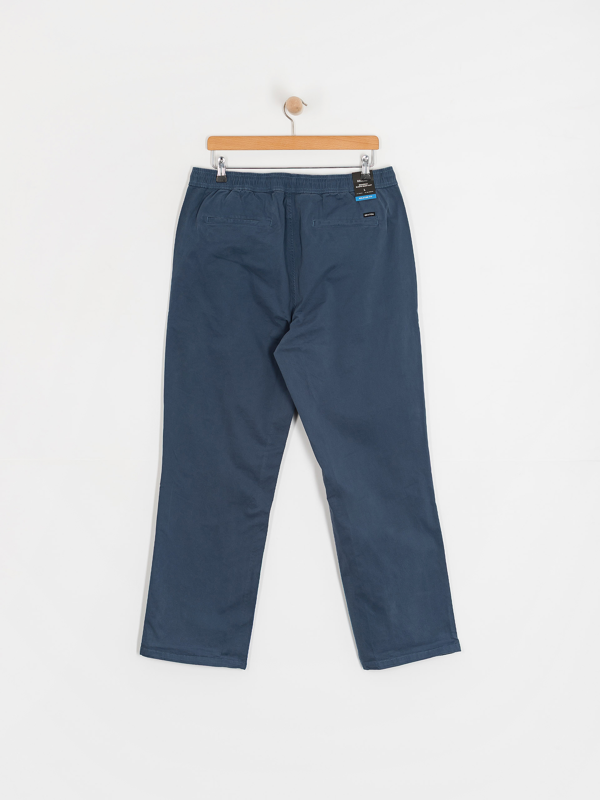 Штани Brixton Broadway Vw Ewaist Rlx (washed denim blue)