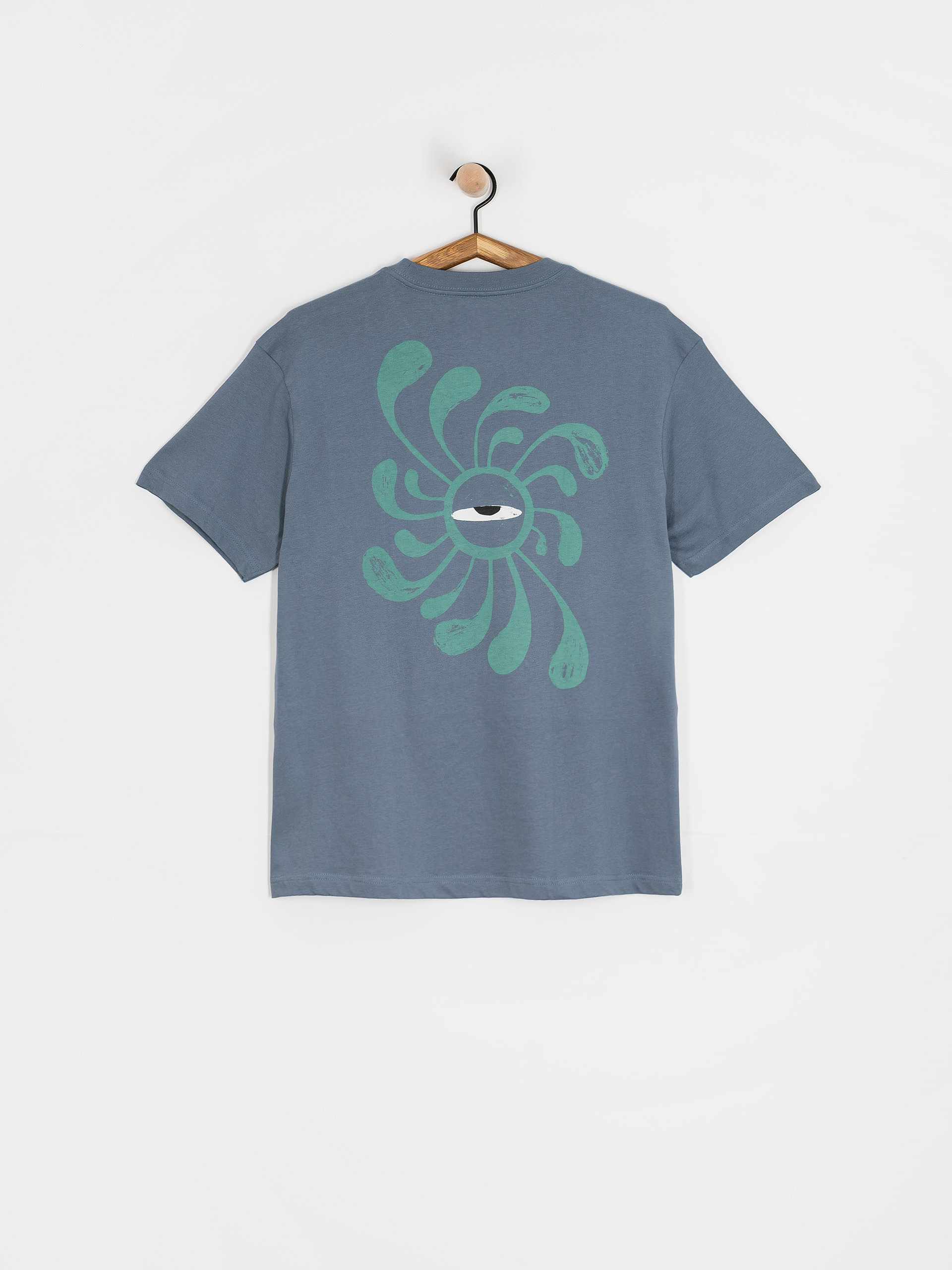 Футболка RVCA La Eye Swirl Pocket (vintage navy)