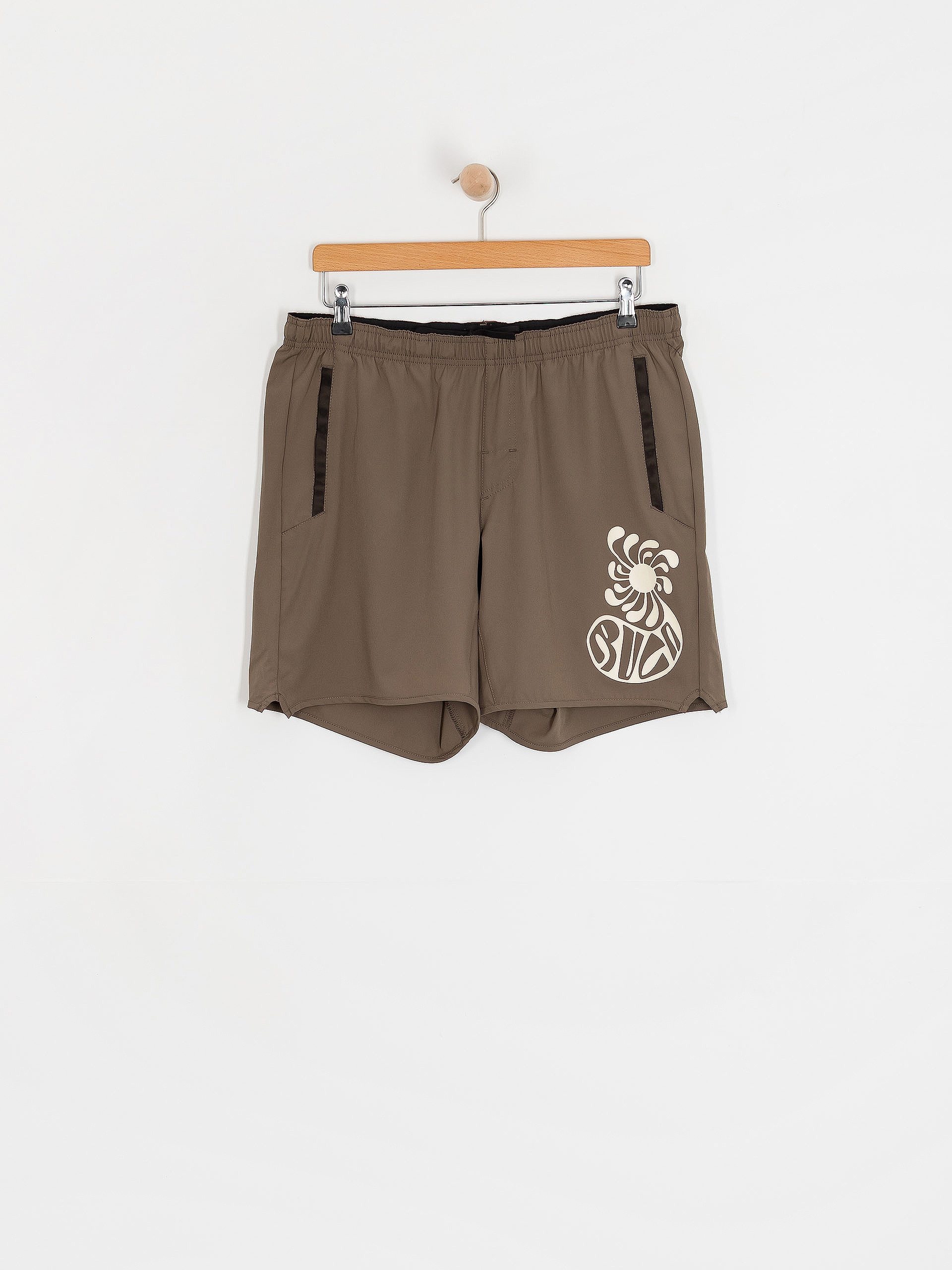 Шорти RVCA Lauryn Yogger Stretch (mushroom)